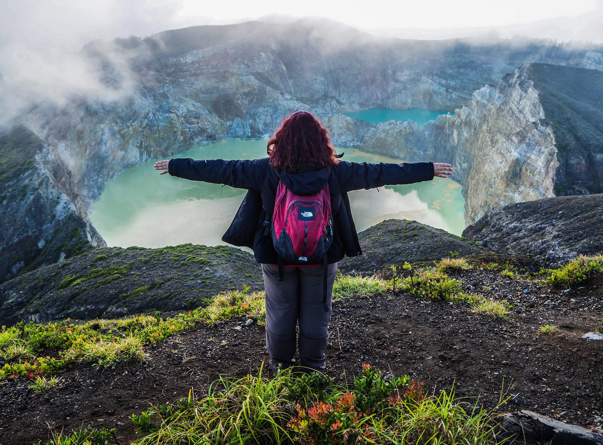 Lucie Aidart en Indonésie