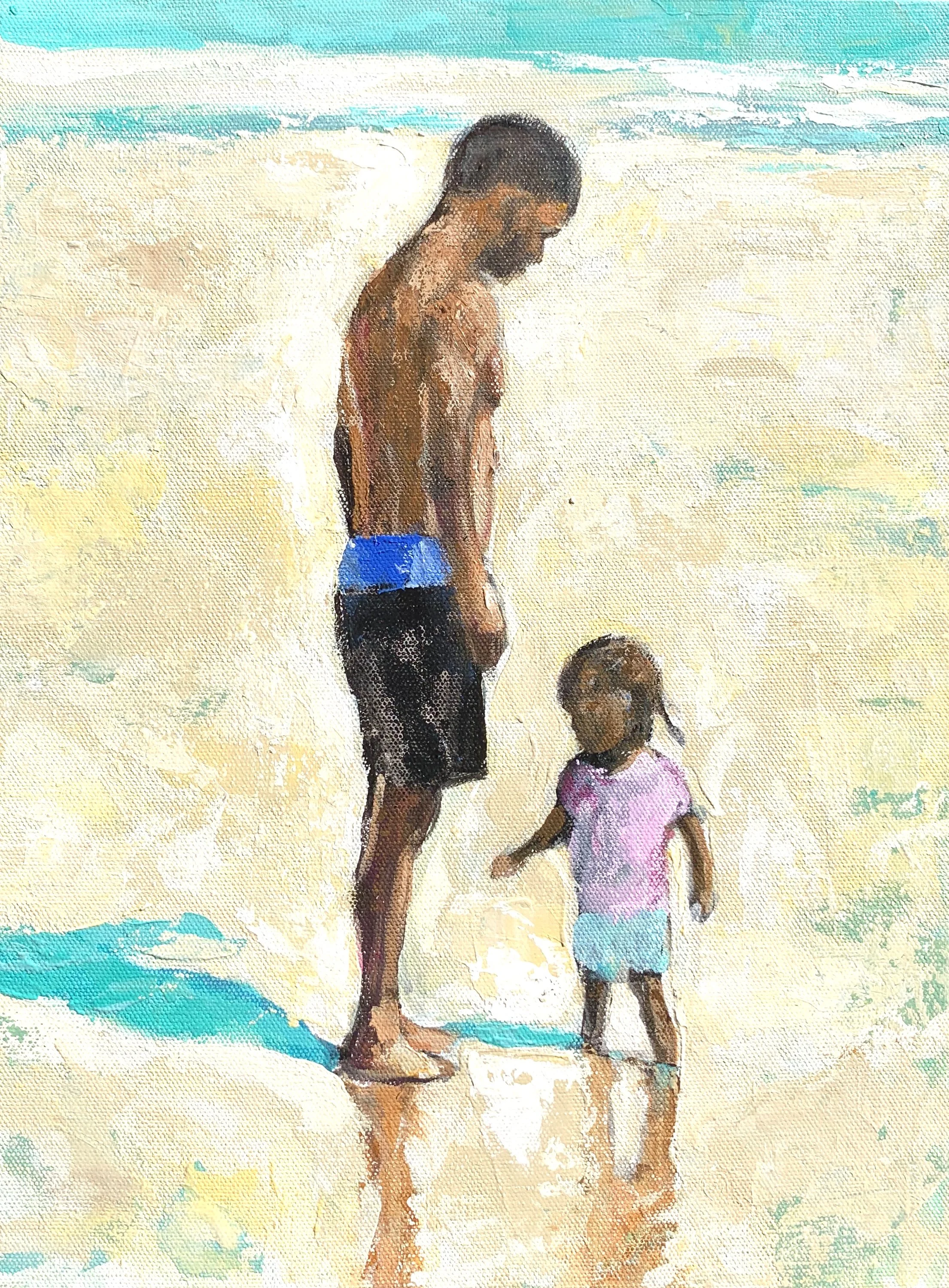 Sunshine, original acrylic painting