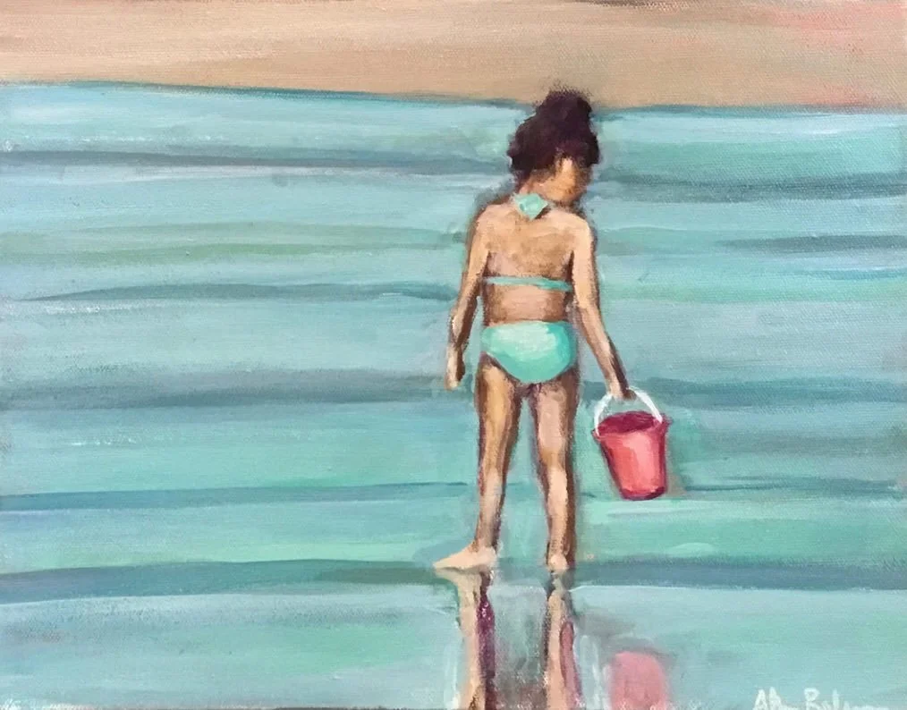 Summer vibes&hellip;
11x14 acrylic on canvas available @wildoatsbillygoats