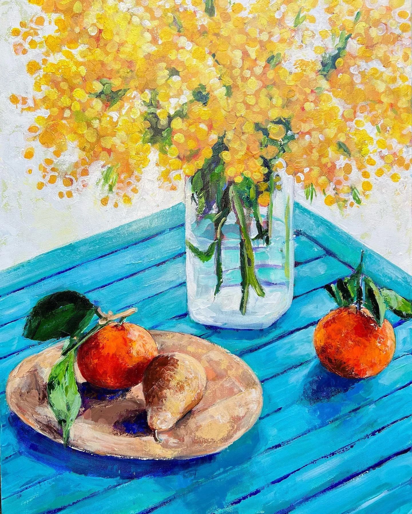 Al Fresco, 24x36 inches, acrylic on canvas available at @spotlightonart !