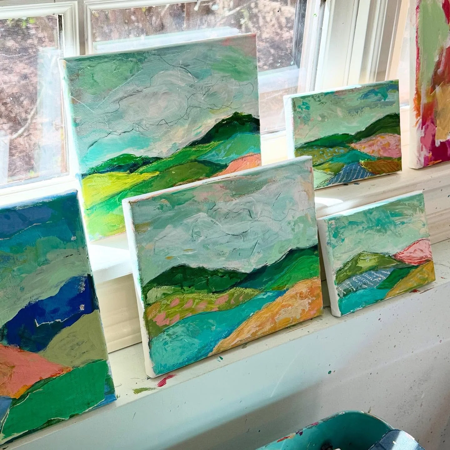 Sunny afternoon in the studio&hellip;