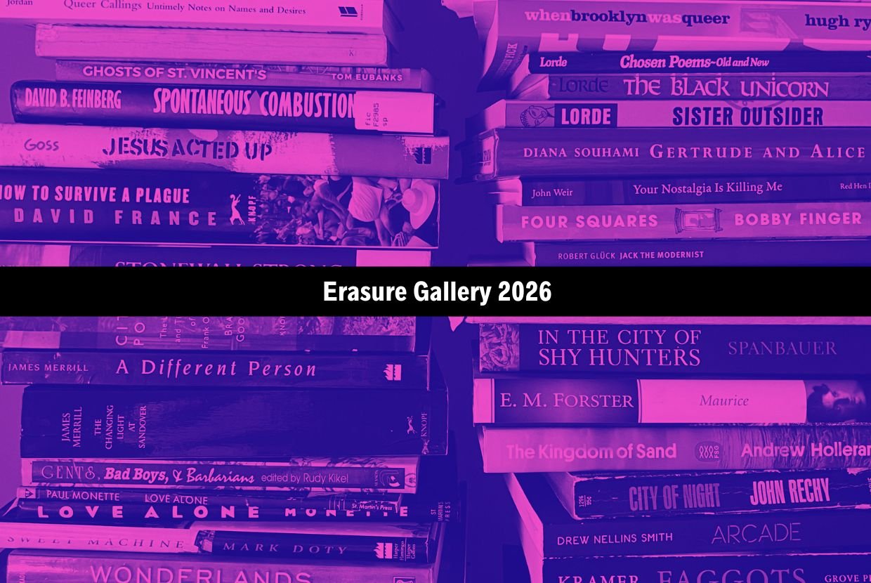 Curator’s Notebook: Erasure Gallery 2026—Missing from the Library