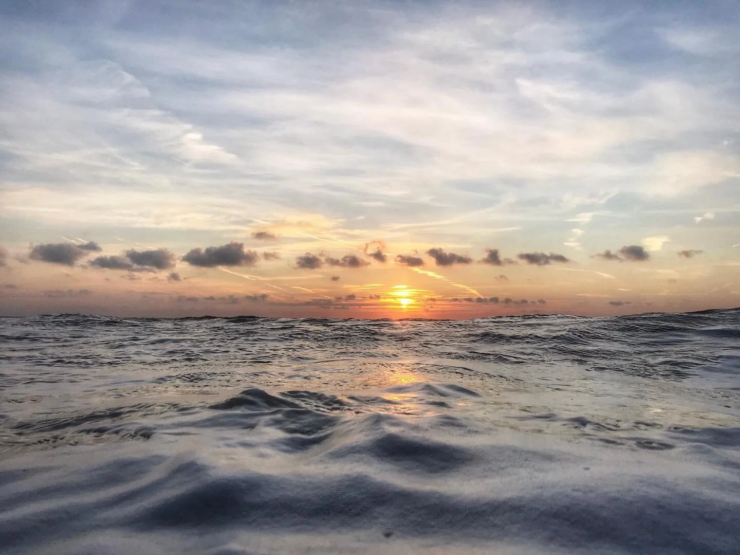 #sunrise #swim this morning. Fabulous way to start #halfterm 
#openwaterswimming #openwater #sea #seaswimming #coldwaterswimming #cold #fabulous