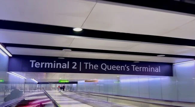 We arrived at Heathrow, got the bags weighed 🧳 and then couldn&rsquo;t check in because we didn&rsquo;t have a return flight. ✈️ Quickly booked a flight to Australia in a few weeks and all was well. We celebrated with a pint. 🍺 🍻 

Two long-haul f