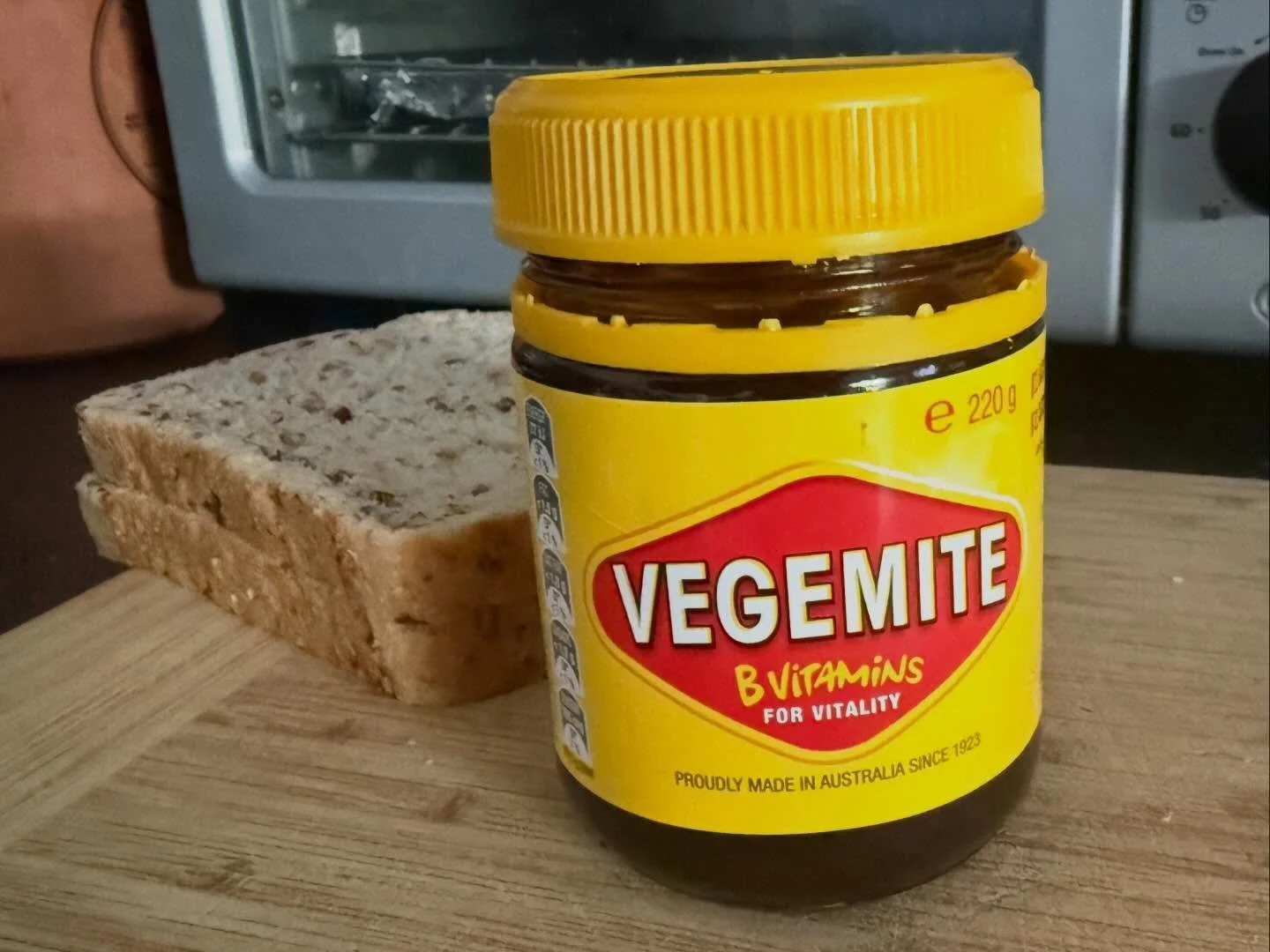 We did it. We bought Vegemite.

Being loyal Marmite lovers, it felt slightly rebellious &mdash; but we needed to try it and when in New Zealand&hellip; 🇳🇿

It&rsquo;s good. Salty; savoury; perfect on hot buttered toast. 

But&hellip; it isn&rsquo;t