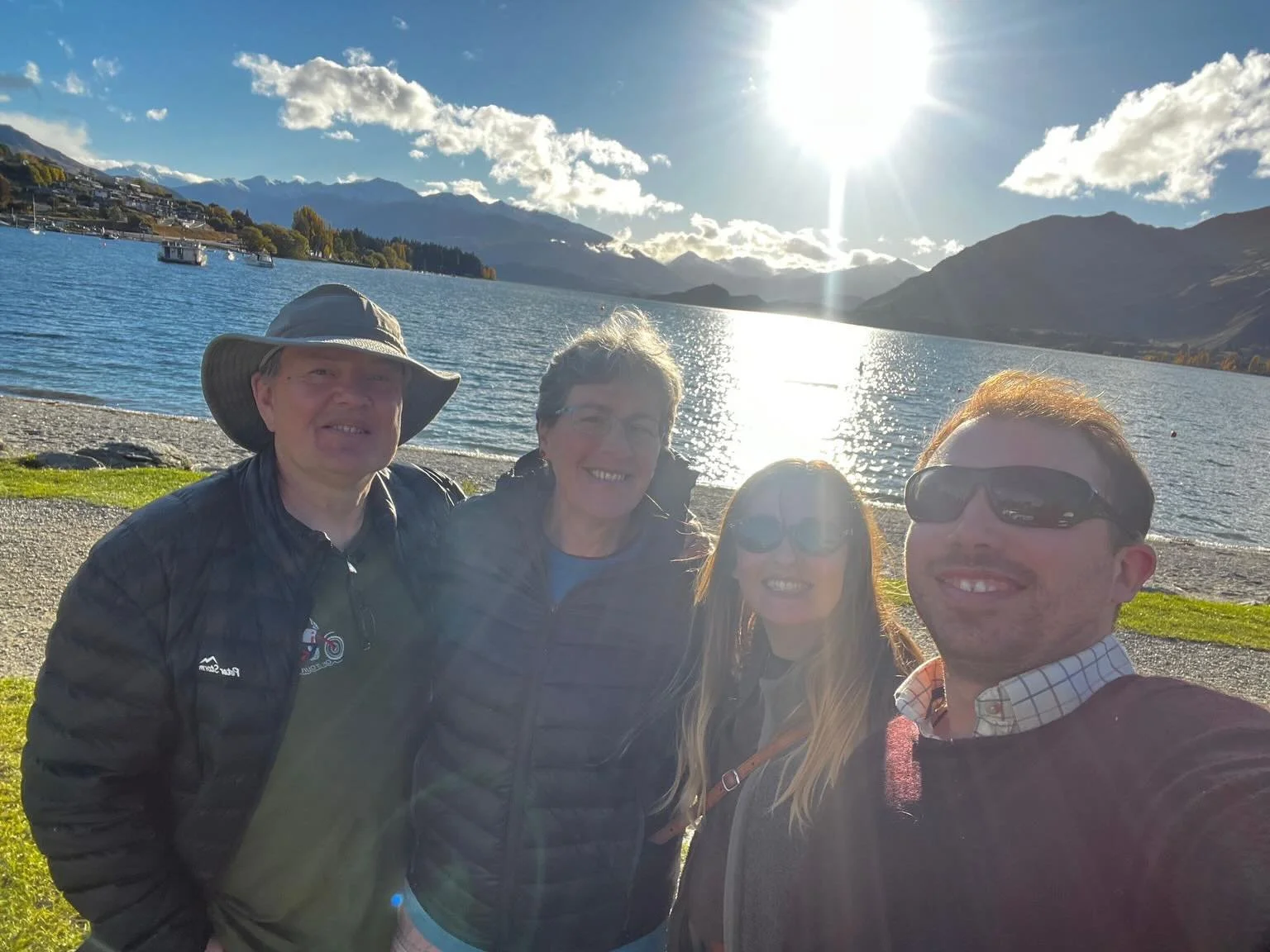 We braved a freezing downpour through the Lindis Pass&mdash;where my rear tyre was throwing up a rooster tail of tiny diamonds in the LED spotlights&mdash;leaving me with two soaked feet and leaking straight through Isi&rsquo;s new trousers.

The dam