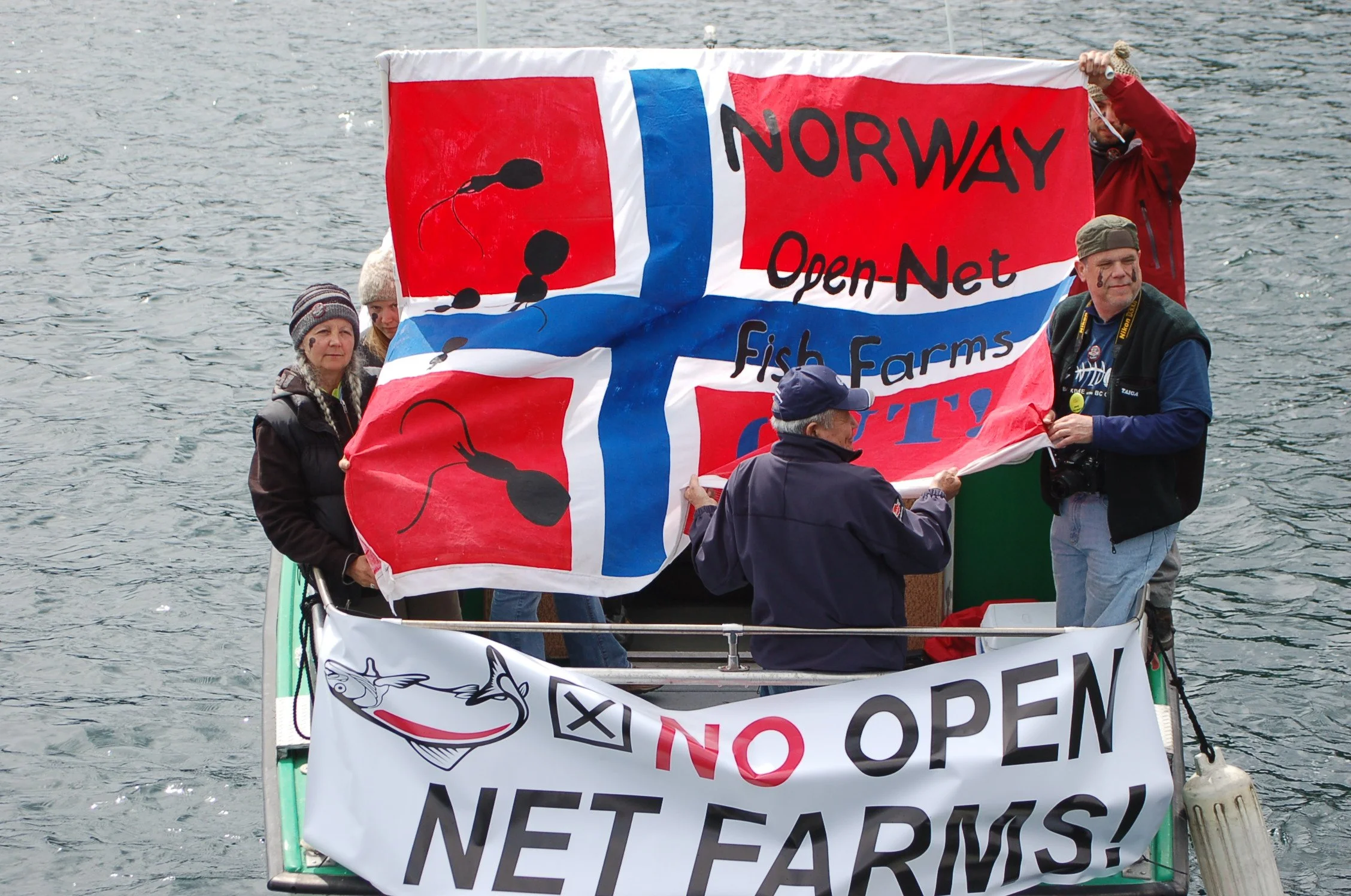 Norway fish farms