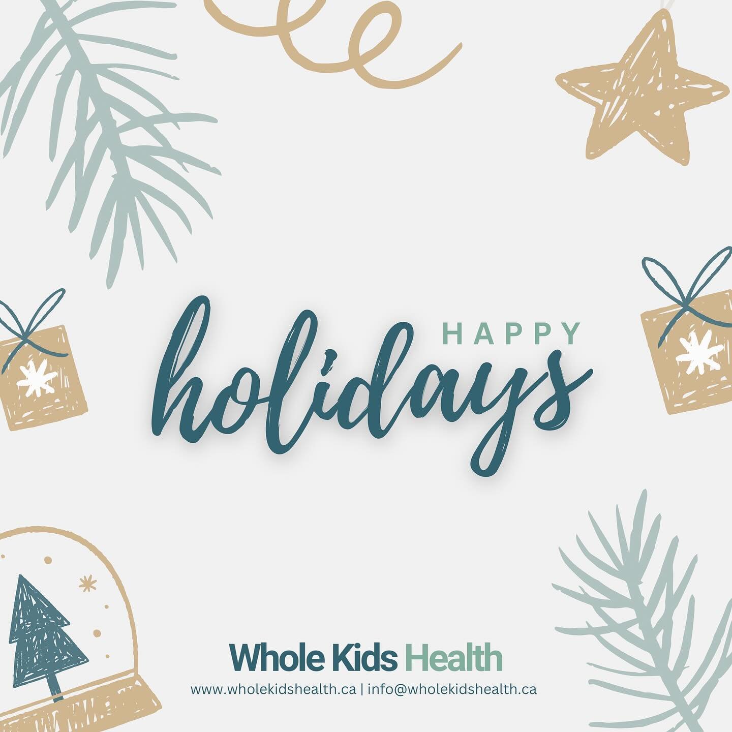 ❄️ Happy Holidays from Whole Kids Health! ❄️ As we wrap up the year, we want to take a moment to thank you&mdash;our amazing community of families&mdash;for letting us be part of your journey. Your trust and connection mean the world to us, and we&rs