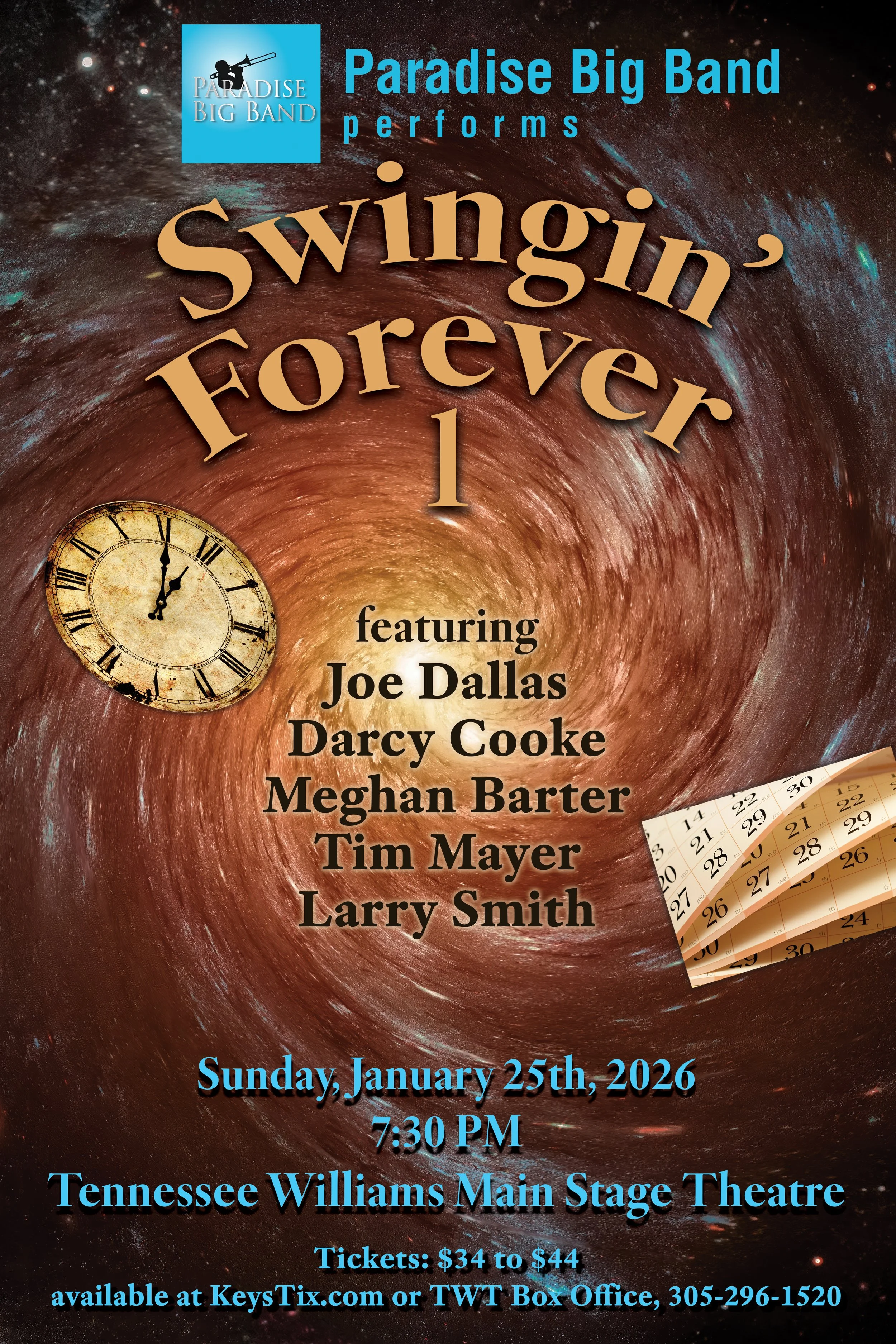 January Concert Paradise Big Band