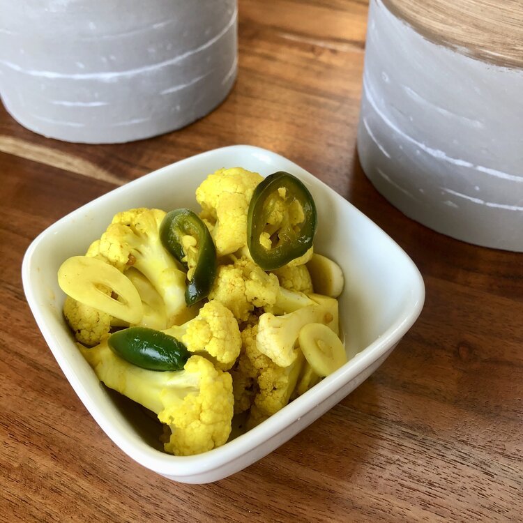 Ras El Hanout Pickled Cauliflower Chronicles Of A Chef yeast-soda-edible-reno-tahoe