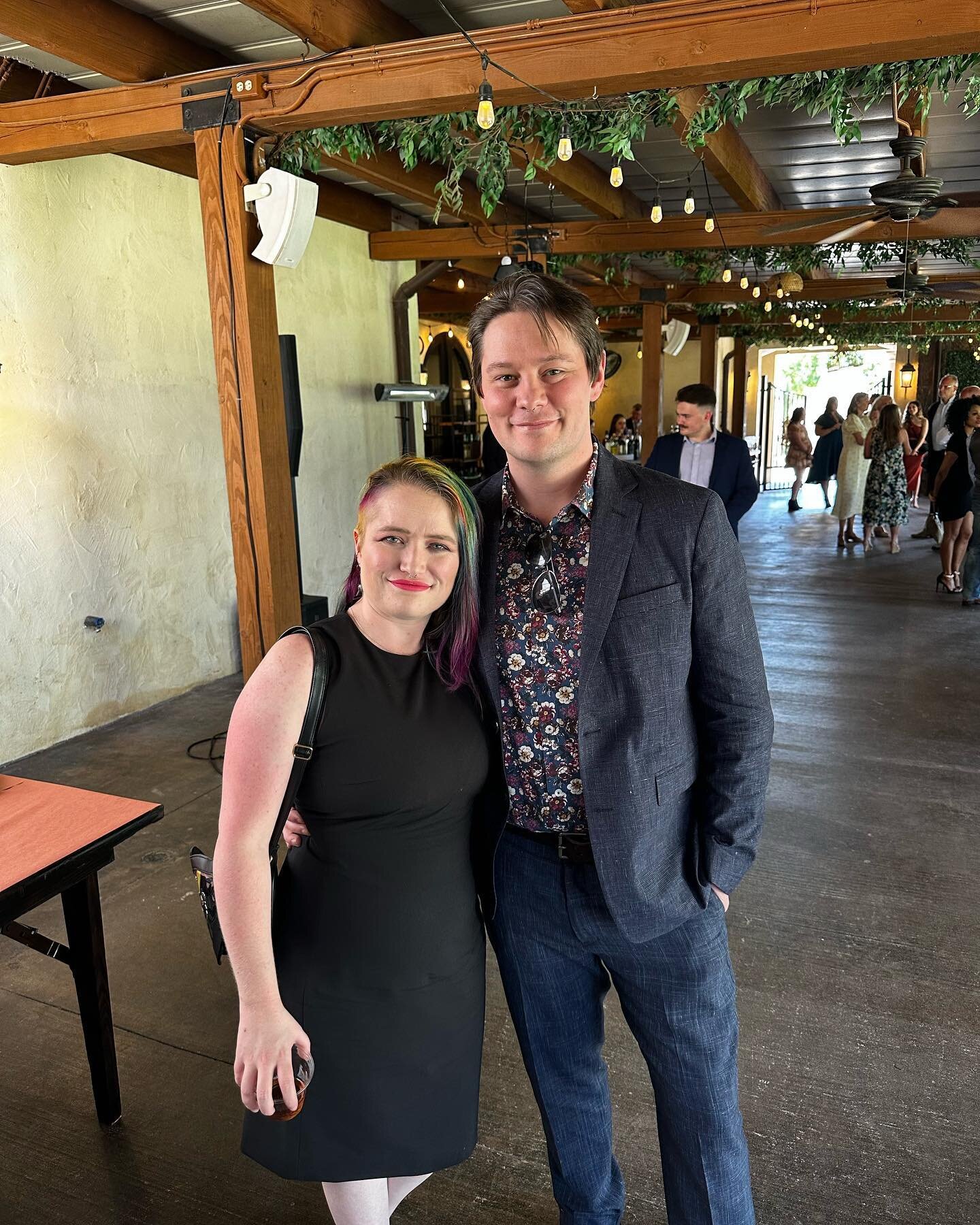 We&rsquo;re pretty cute some days 
.
.
.
#photo #photography #wedding #weddingguest #married #couple #texas #artistsoninstagram #artistsofinstagram #goth