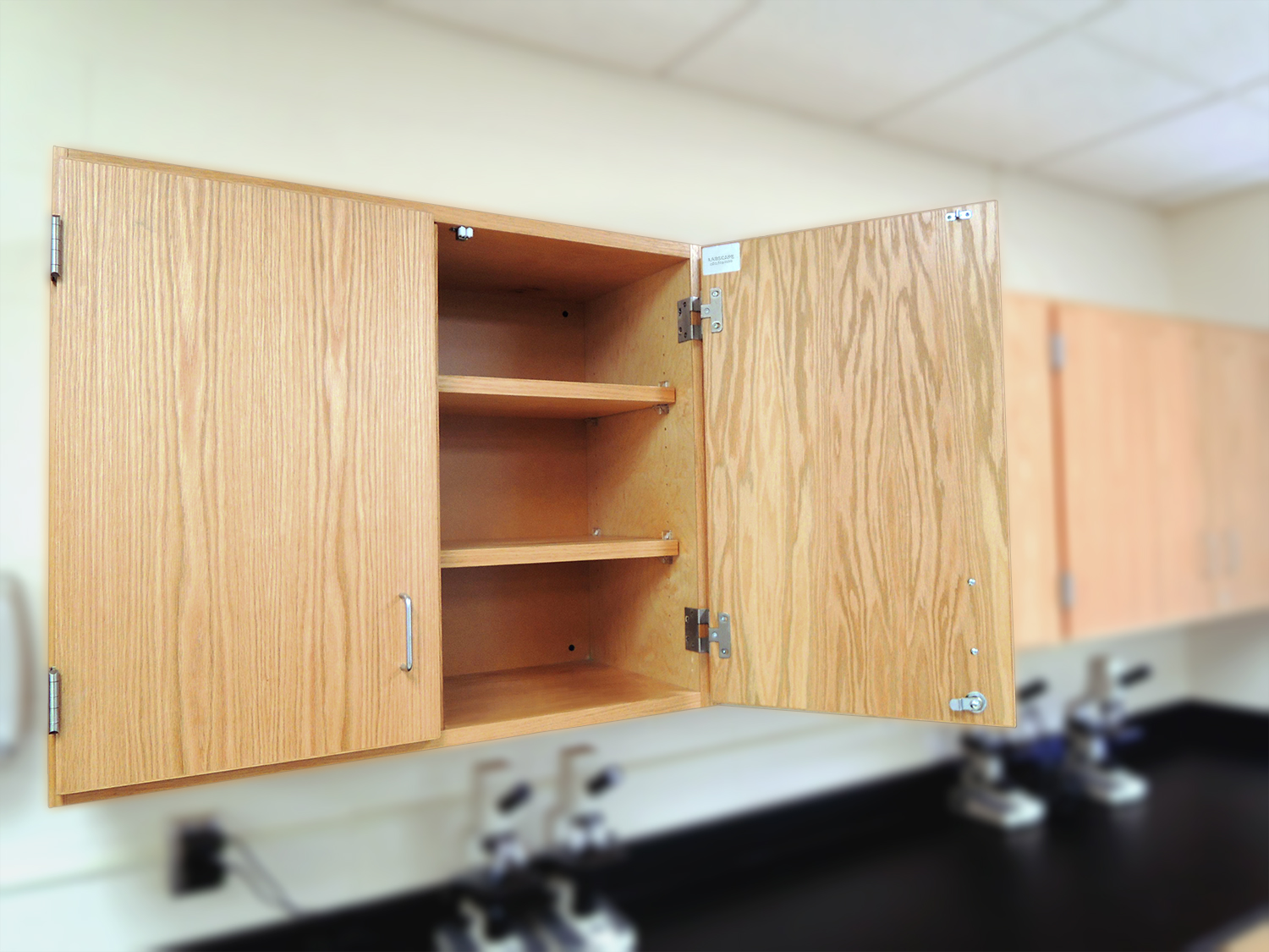 Wood Lab Cabinet - Natural Oak - Upper.jpg