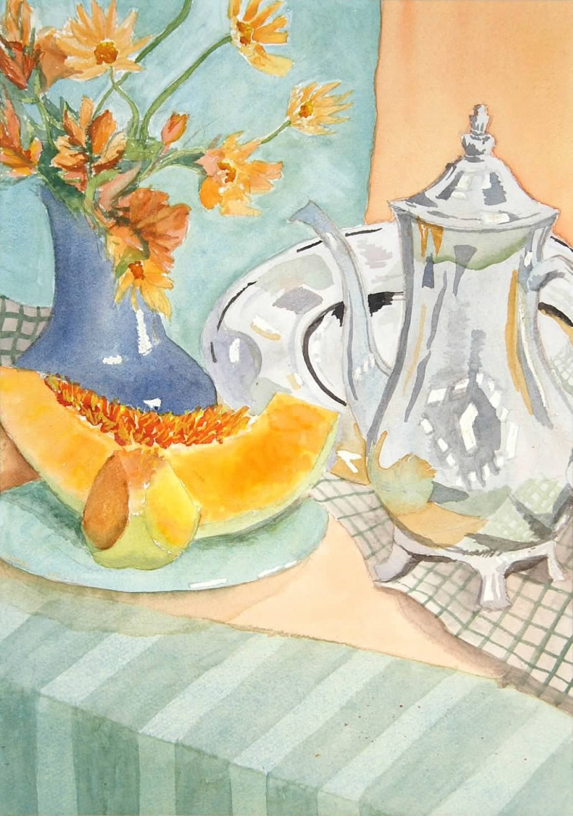 11.2008 Still Life With Melon.jpg