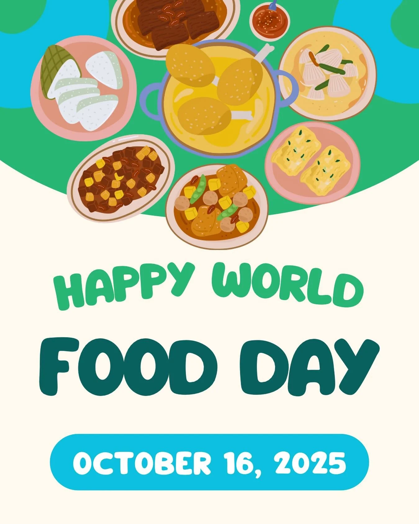 First celebrated in 1979, World Food Day promotes awareness of hunger and action for the future of food, people, and the planet.

Ending hunger is only going to be truly possible with international cooperation and teamwork, as well as strong communit