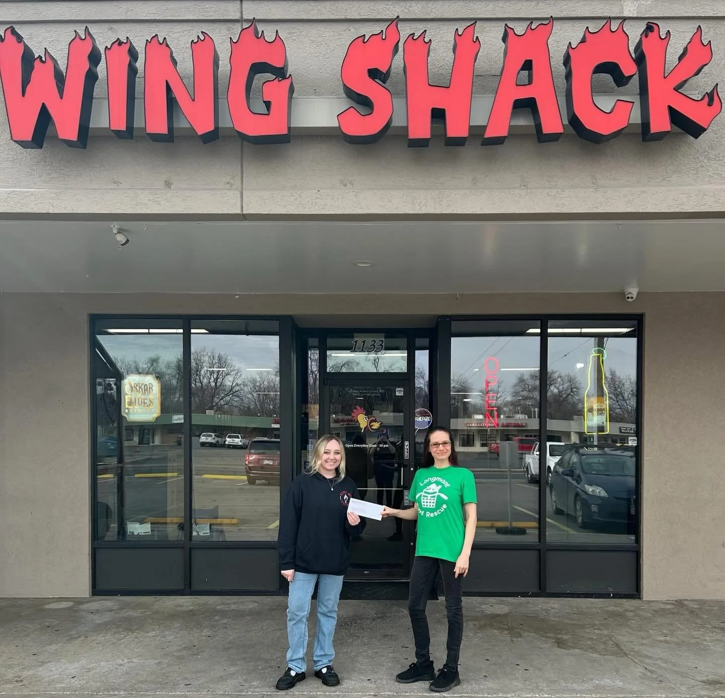 Thank you to @wingshackwings for supporting us during their recent Ranch promotion fundraiser!

We are so grateful for your support of our local food access programs and investing our community!