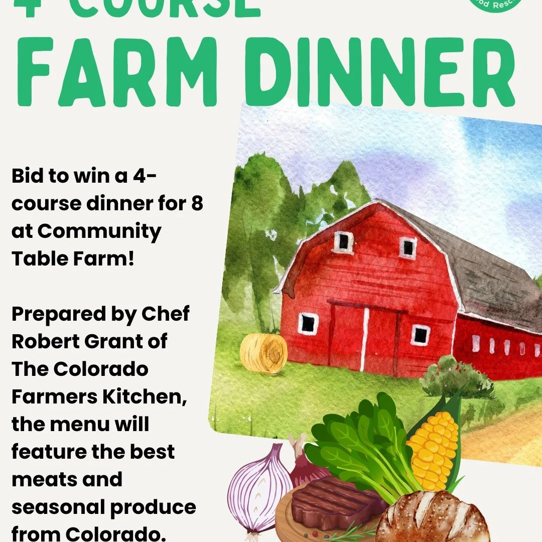 "⏳ Time is running out &mdash; auction ends SOON!

Still searching for a unique Mother's Day gift? 🎁

How about a private farm dinner at @communitytablefarm? Mom can bring 7 of her friends to enjoy a private four-course farm dinner prepared by 