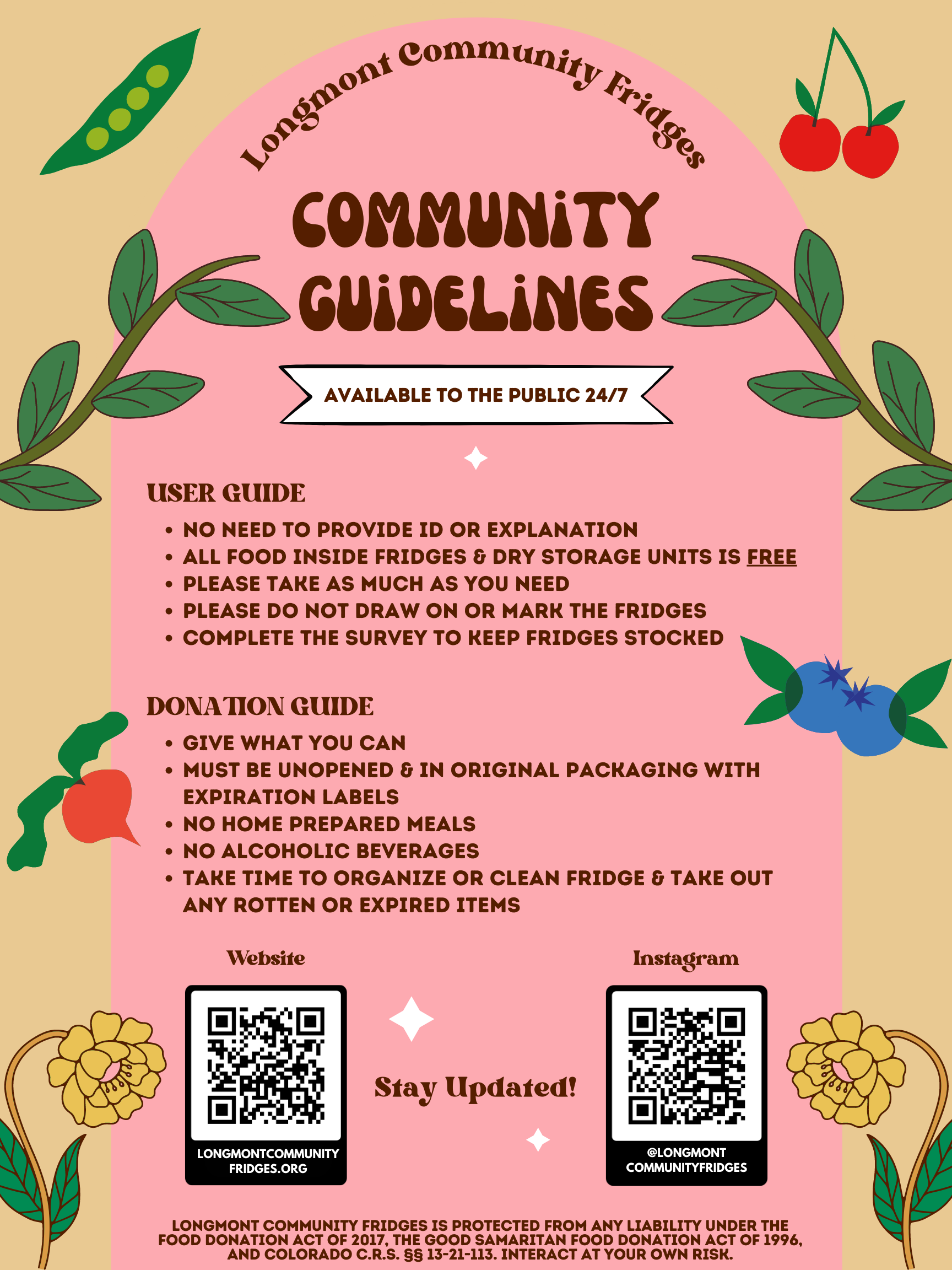 Community Guidelines — Longmont Food Rescue