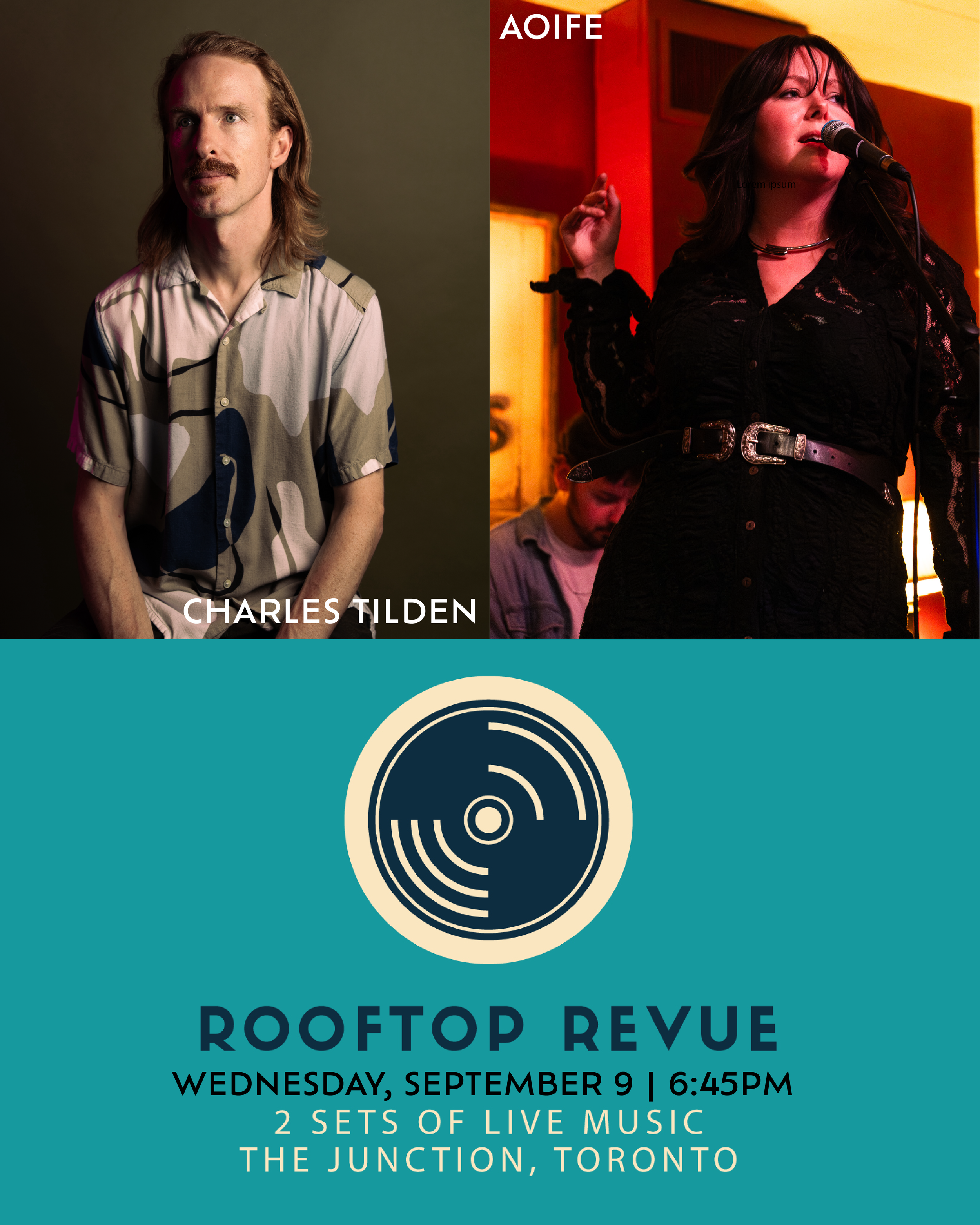 Rooftop Revue Ticket | Charles Tilden & Aoife