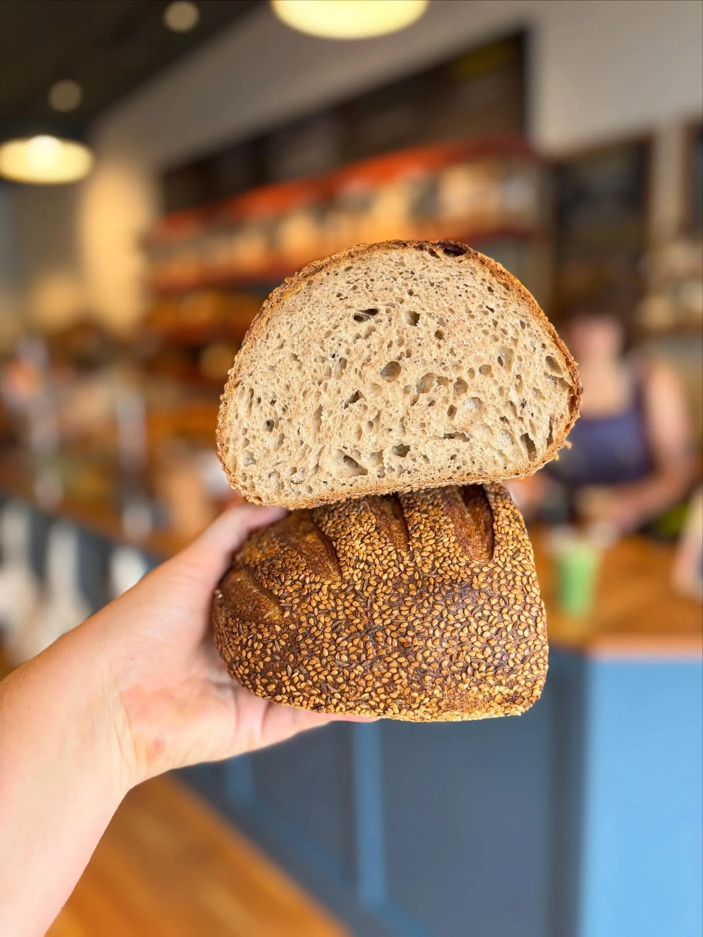 DELI RYE!!

Featuring our partners @farmergroundflour high extraction wheat flour and rye flour, studded with caraway seeds. 

Have they invented scratch n sniff yet?