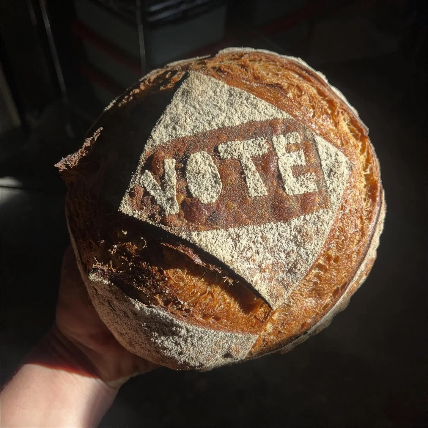💥Go get to the polls!  We have a little free slice of semolina cake for anyone who shows their &ldquo;I VOTED&rdquo; sticker, while supplies last. 🍰 Democracy begins on the local level!  And&mdash; lest we forget&mdash; the work to preserve democra