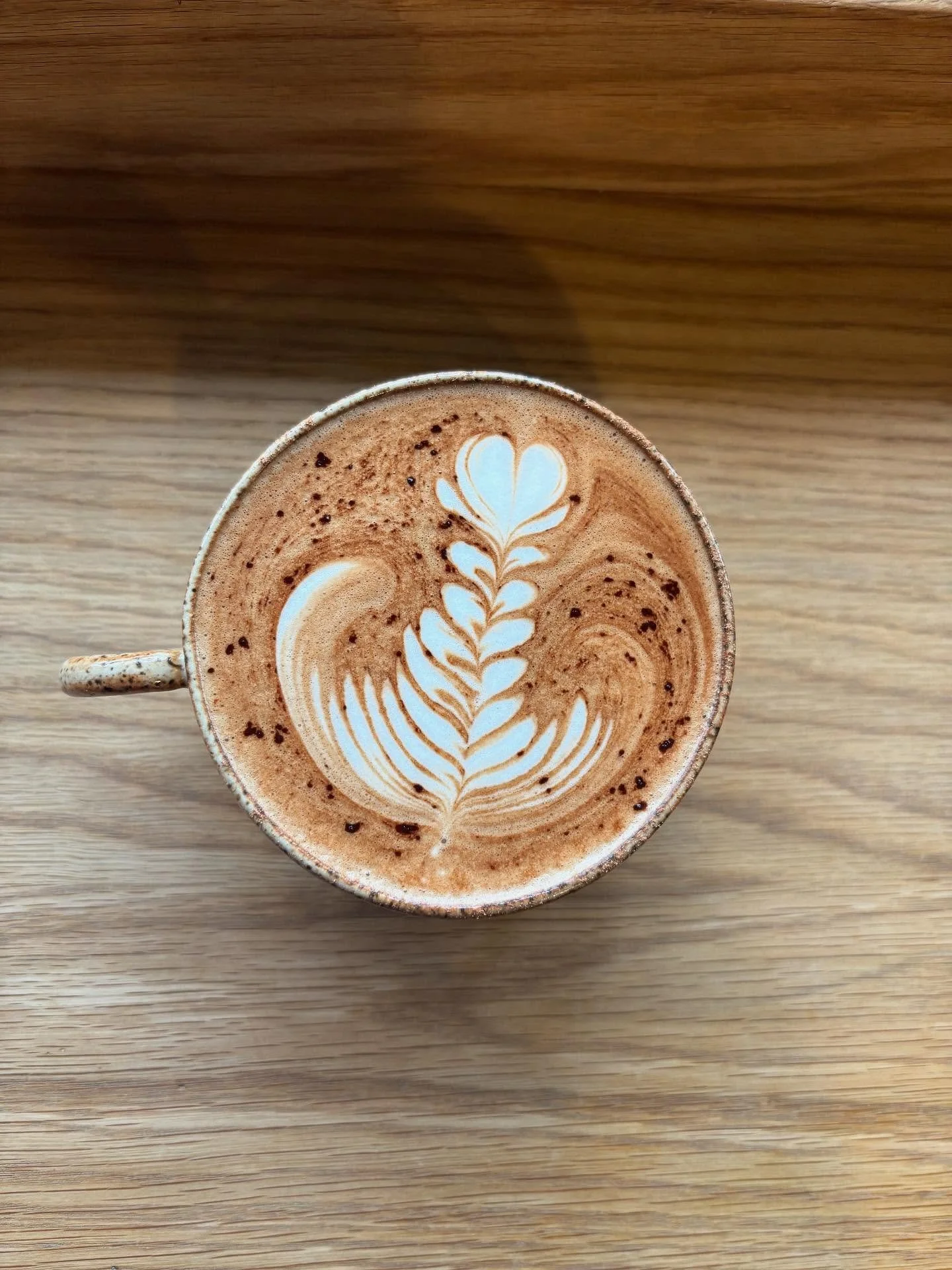 Introducing a new beverage to our menu, the beloved mocha and hot cocoa.

We source our cocoa from Omanhene, which is a Ghanaian cocoa company. It is a natural cocoa which gives it an earthy, rich, and complex flavor compared to alkalized cocoas. Com