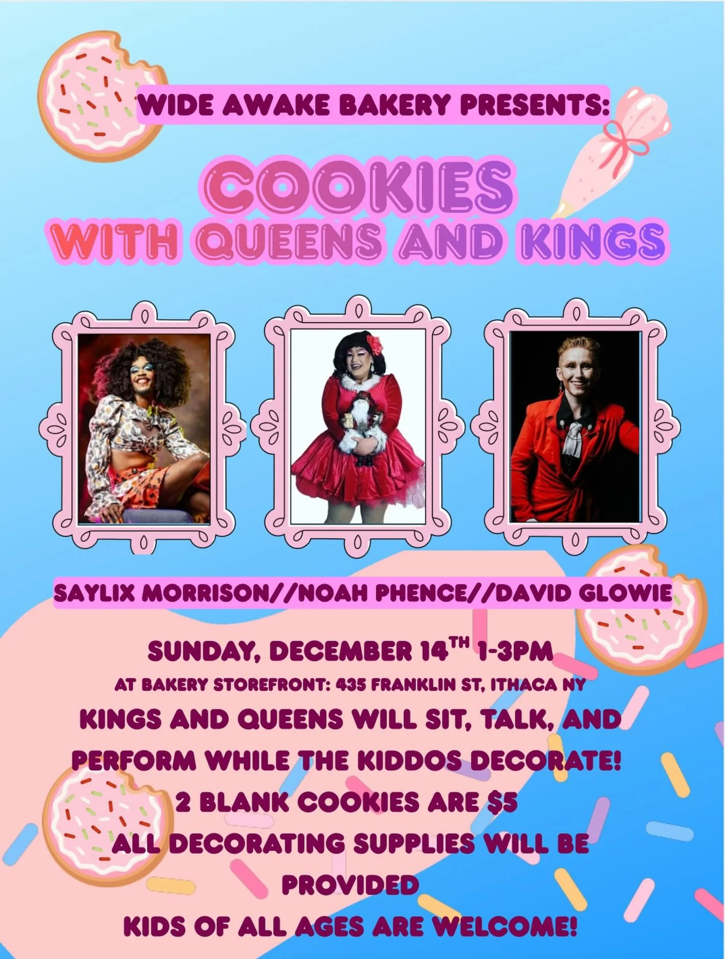 THIS SUNDAY!! Come and play and spend time with these local legendary King and Queens!