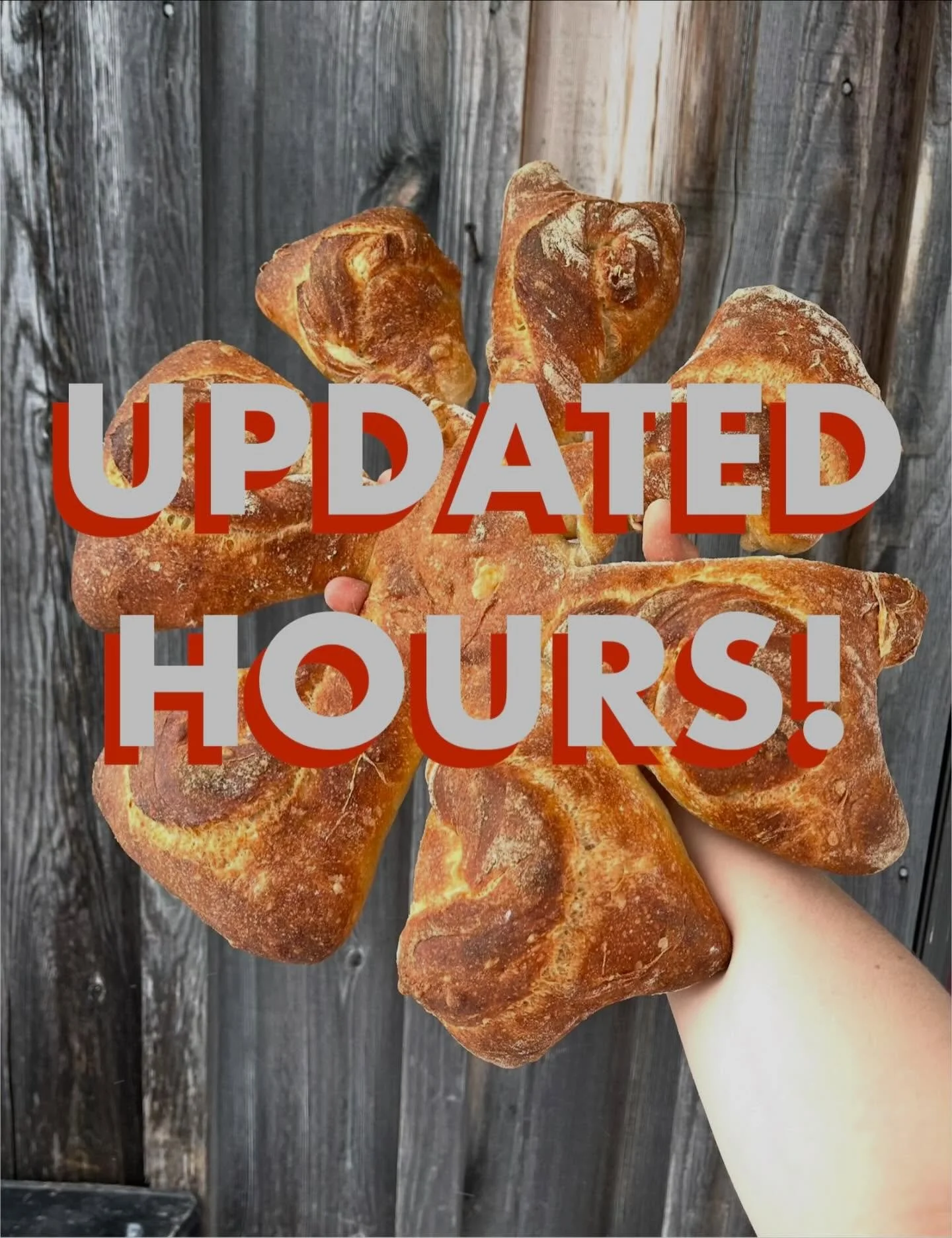 💥BIG NEWS!💥 We will now be open 8:30-6 on Fridays!  Swing by for the freshest pastries around, a hot beverage, and your pick of whatever bread our bakers can slam out of the oven by then 🍞🍞🍞 The rest of the bread, pastries, and assorted goodies 