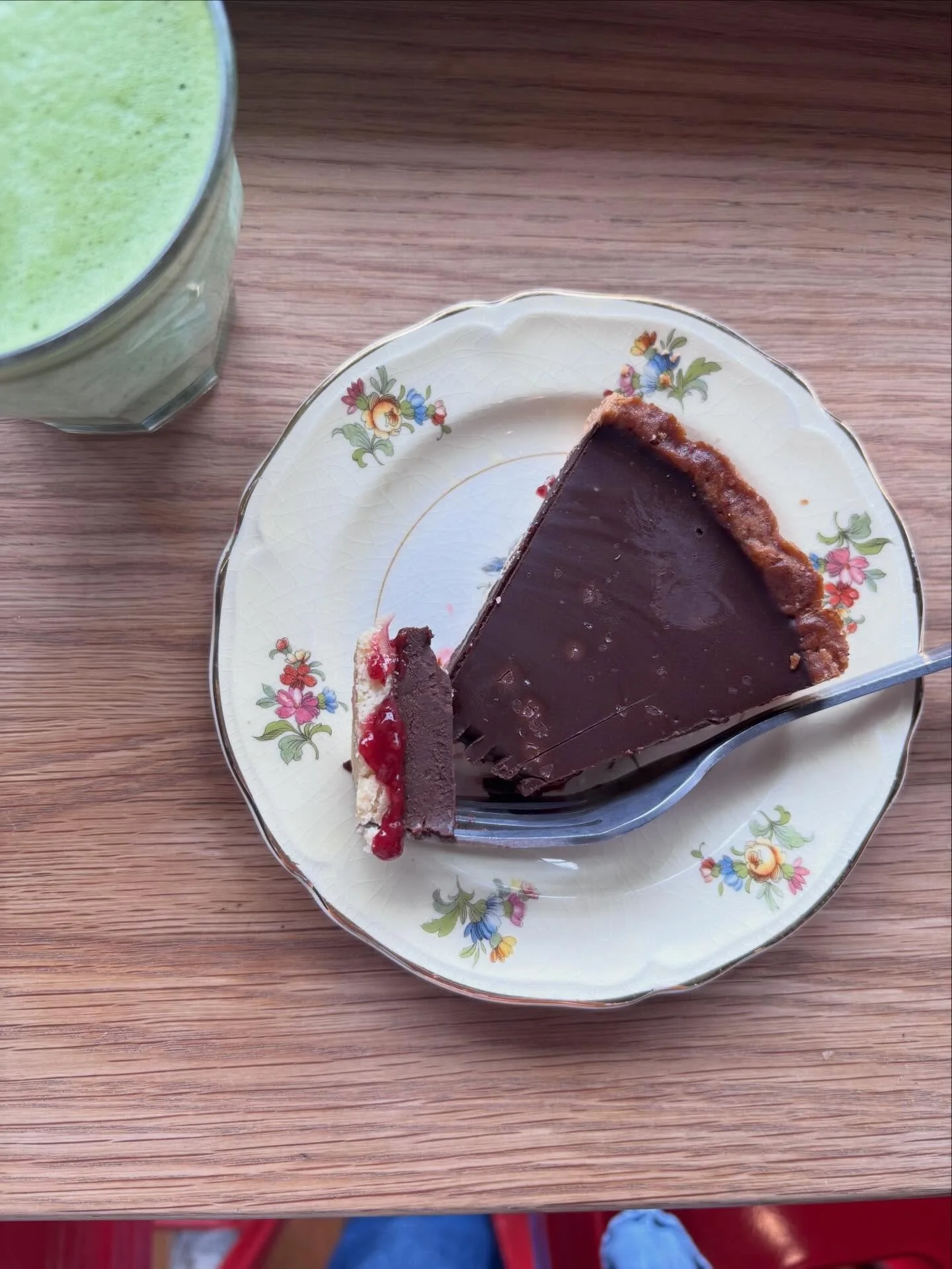 Raspberry Chocolate Ganache tarts in the house today!