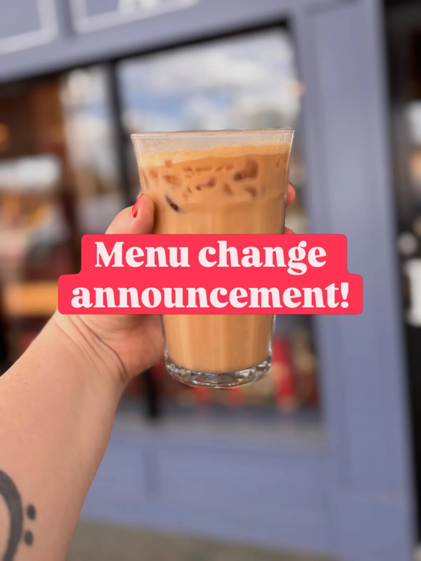 Brown Sugar Cardamom has joined our permanent menu! Now, you can get that peppery, floral spicy drink alongside these incredible other syrups in any beverage:

Salted Honey - made with @honeybeeembassy raw honey
Mocha - made with Omanhene brand Ghana