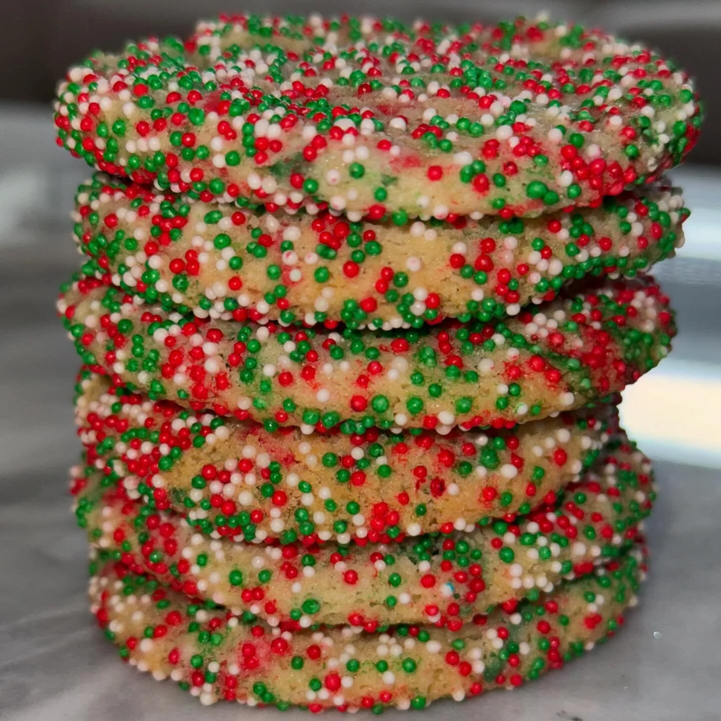 Tis the season 🎄#christmascookies #bakedwithlev