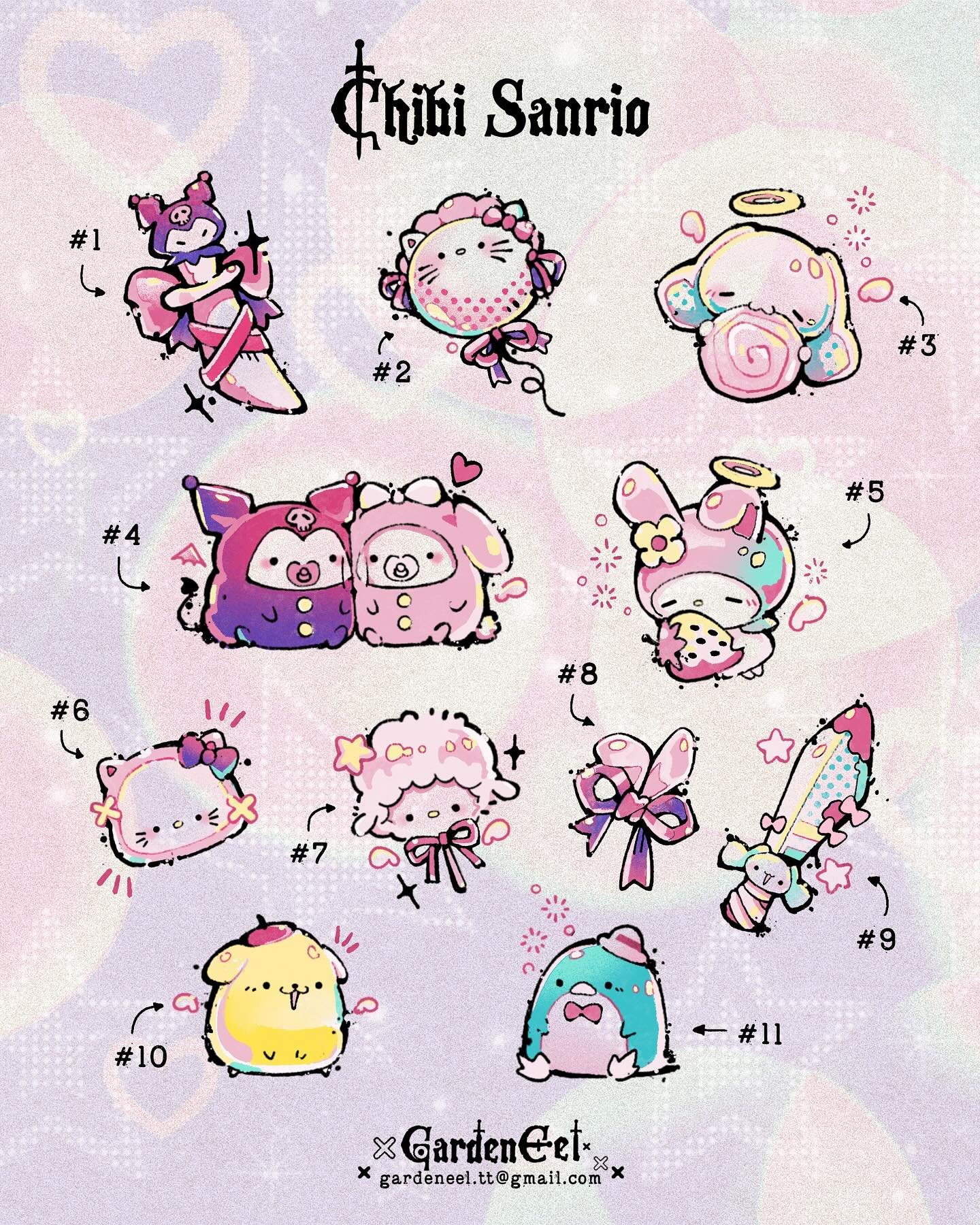 💝 Chibi Sanrio Series
[Available flashes] Start from $200+
Really into creating Chibi designs lately haha! Comment below if you have any theme in mind wanna see as Chibi tattoo design🫡
.
&middot;̩͙꒰ঌ ✞.᛭..✟..᛭.✞ ໒꒱&middot; ﾟ
.
Based in Toronto - Ju