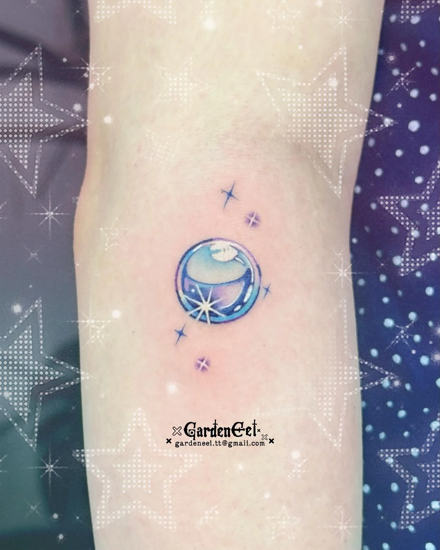 🫧 Shiny Bubble
Custom design ✨
Really love how it turned out 🥺
Thank you for trusting 💕 
.
&middot;̩͙꒰ঌ ✞.᛭..✟..᛭.✞ ໒꒱&middot; ﾟ
.
Based in Toronto - Sept./Oct./Nov. [Open]
Orlando/Miami - Jan. 2026 [TBD]
.
DM/Email to book✨
.
.
.
#bubble #bubblet
