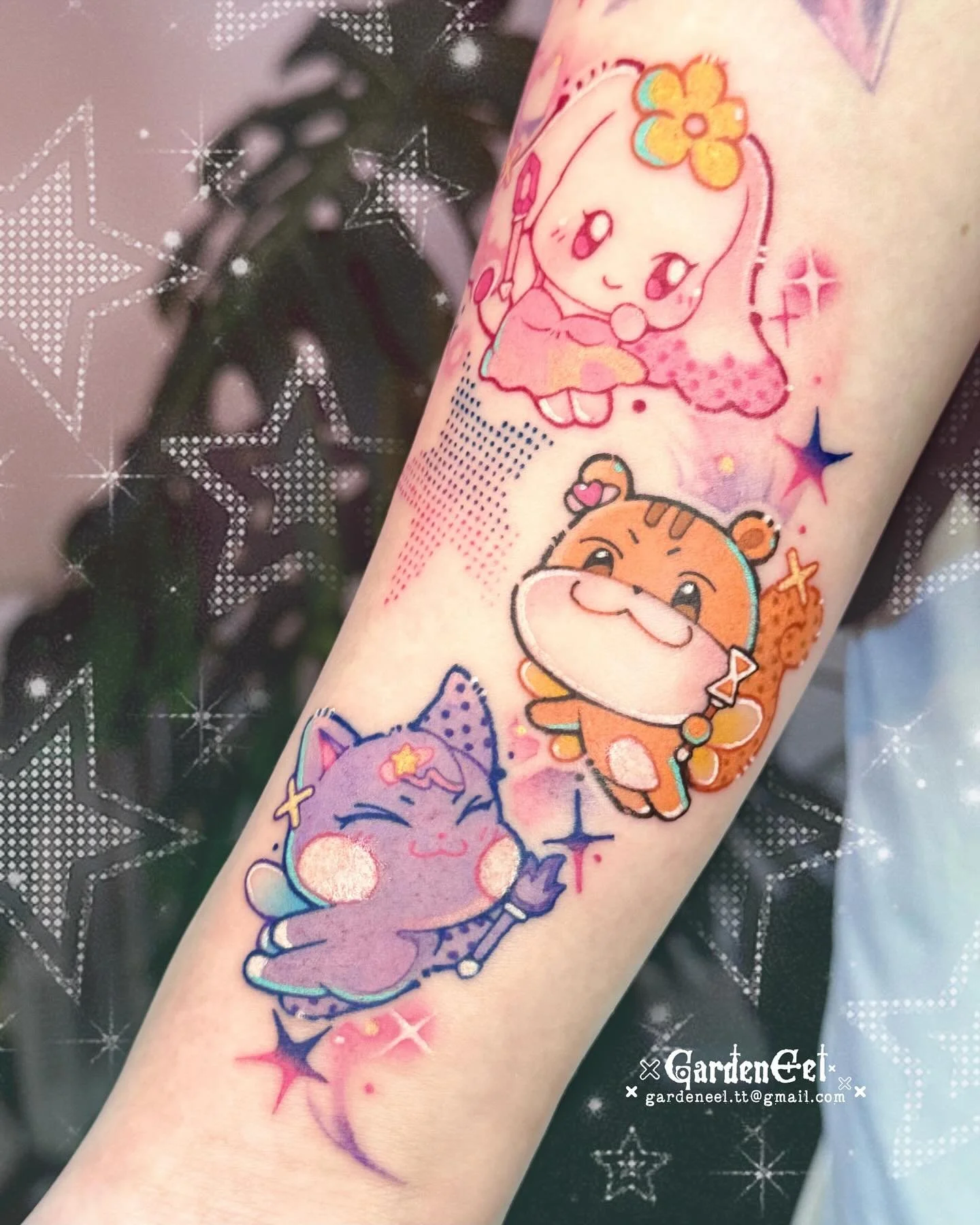 💗 Ateez aniteez 
Custom design ✨
Thanks for trusting! 💕 Hope you enjoy it!😆✨
.
&middot;̩͙꒰ঌ ✞.᛭..✟..᛭.✞ ໒꒱&middot; ﾟ
.
Based in Toronto - Dce. [Open]
Orlando - Jan.9-11 2026 
.
DM/Email to book✨ More available flashes in the highlight
.
.
.
#ateez