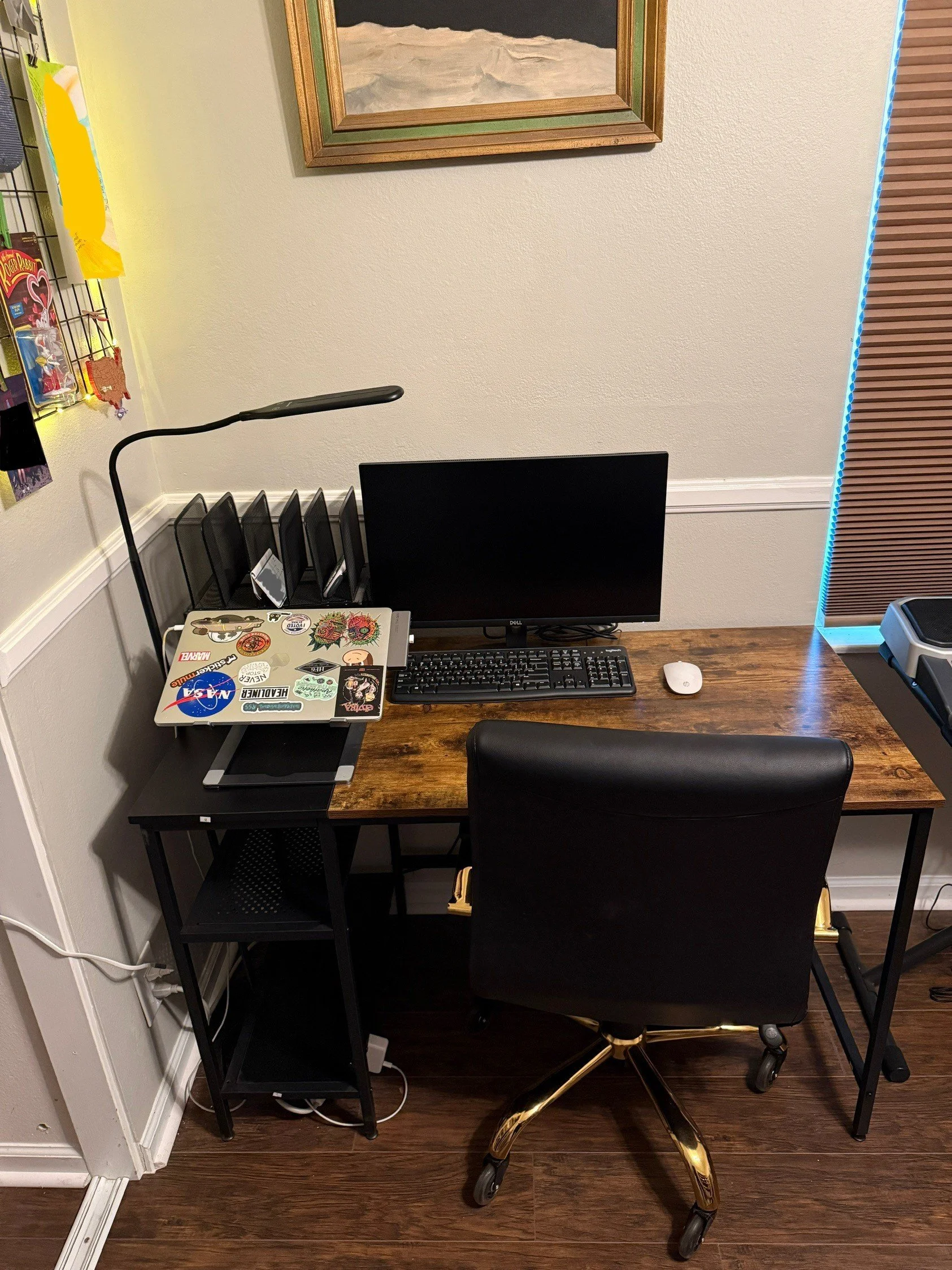 How We Transformed an Overwhelming Shared Home Office Into a Functional Workspace