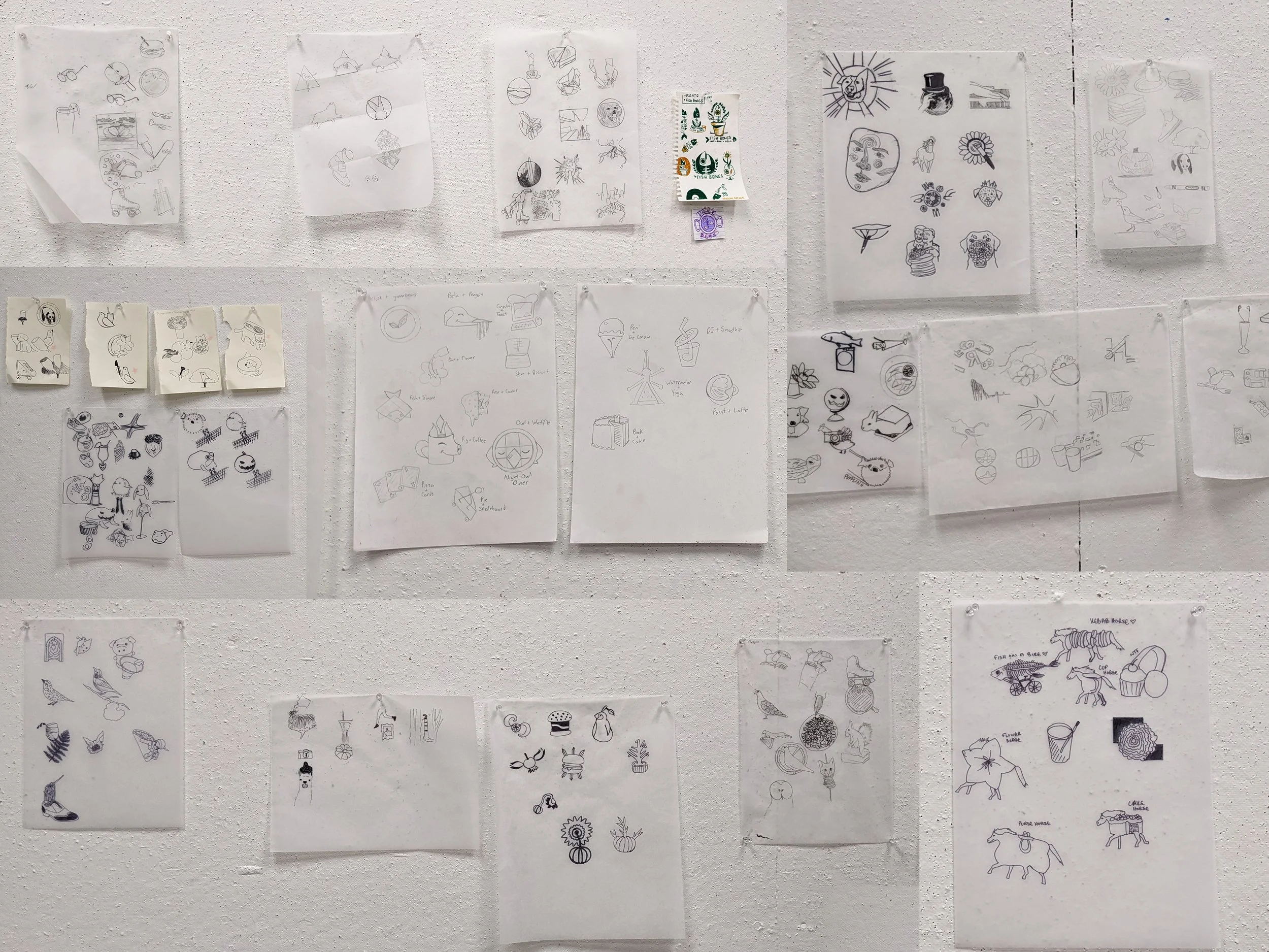 Forced Juxtaposition: Unique Logos