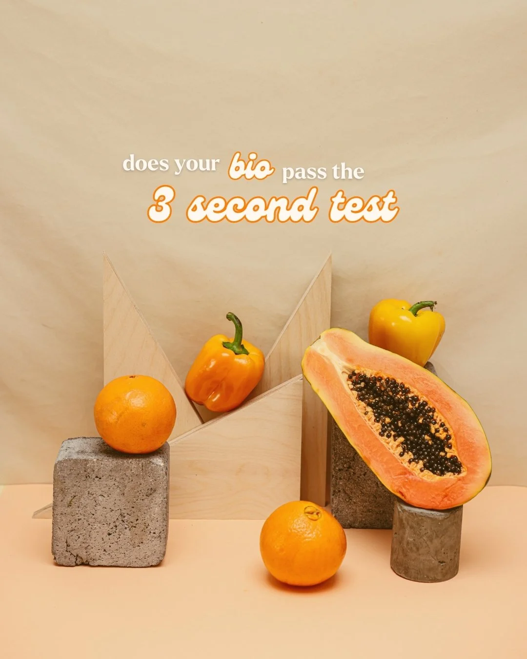 Fun fact: Most people decide whether to keep scrolling or hit that follow button within 3 SECONDS of landing on your profile. Hella crazy, right?

That means your bio needs to be as solid as your signature dishes! Swipe through for my tried-and-teste