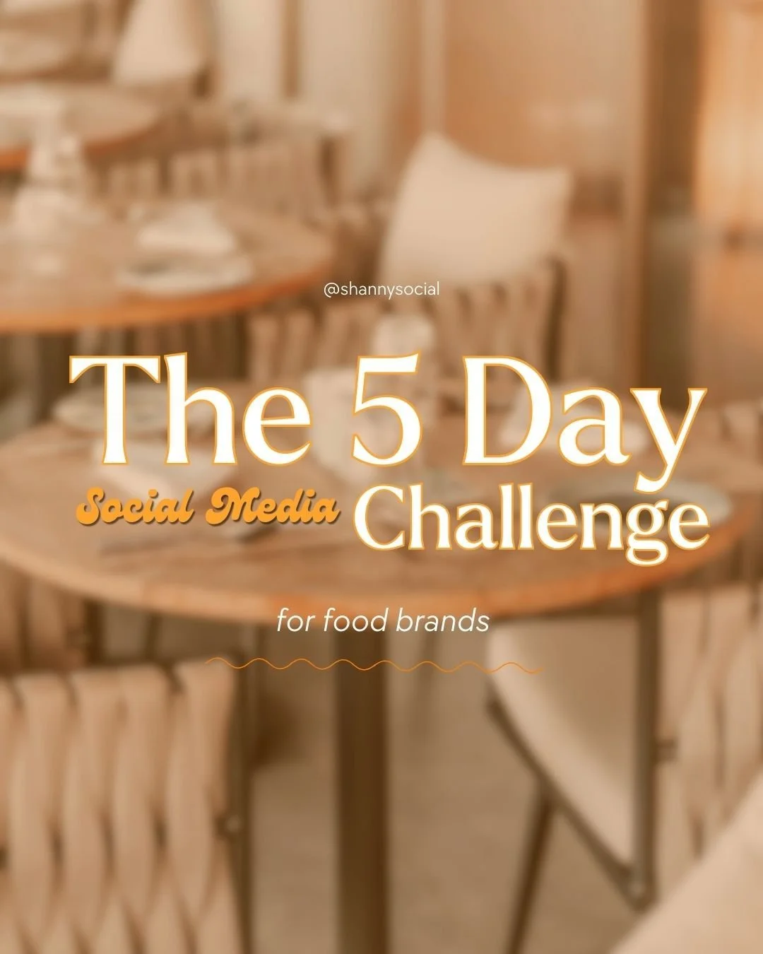 THE 5 DAY SOCIAL MEDIA CHALLENGE

📱 This challenge is meant to be a starting point for small businesses who don't know what to post or have little to no time to capture/create content to post.

Just like many things in life, when it comes to showing