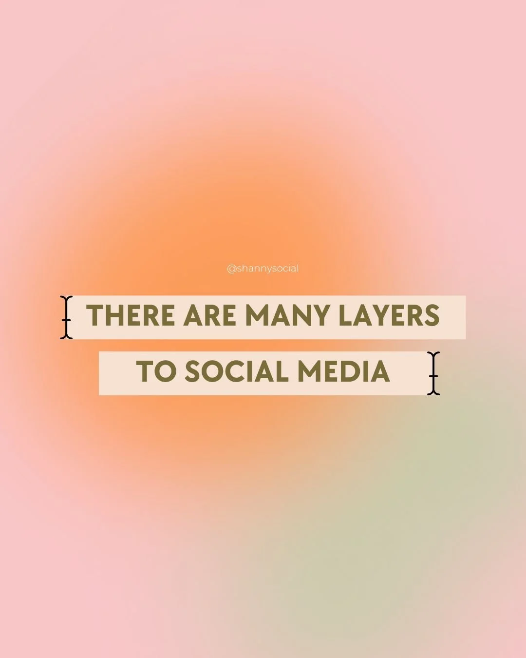 📣 SOCIAL MEDIA ISN'T STRAIGHT FORWARD 📣

For a business, social media isn't JUST about posting on your page.

In fact, there are many layers that go into social media.

You have to know what content to post,
decide which product to talk about,
figu