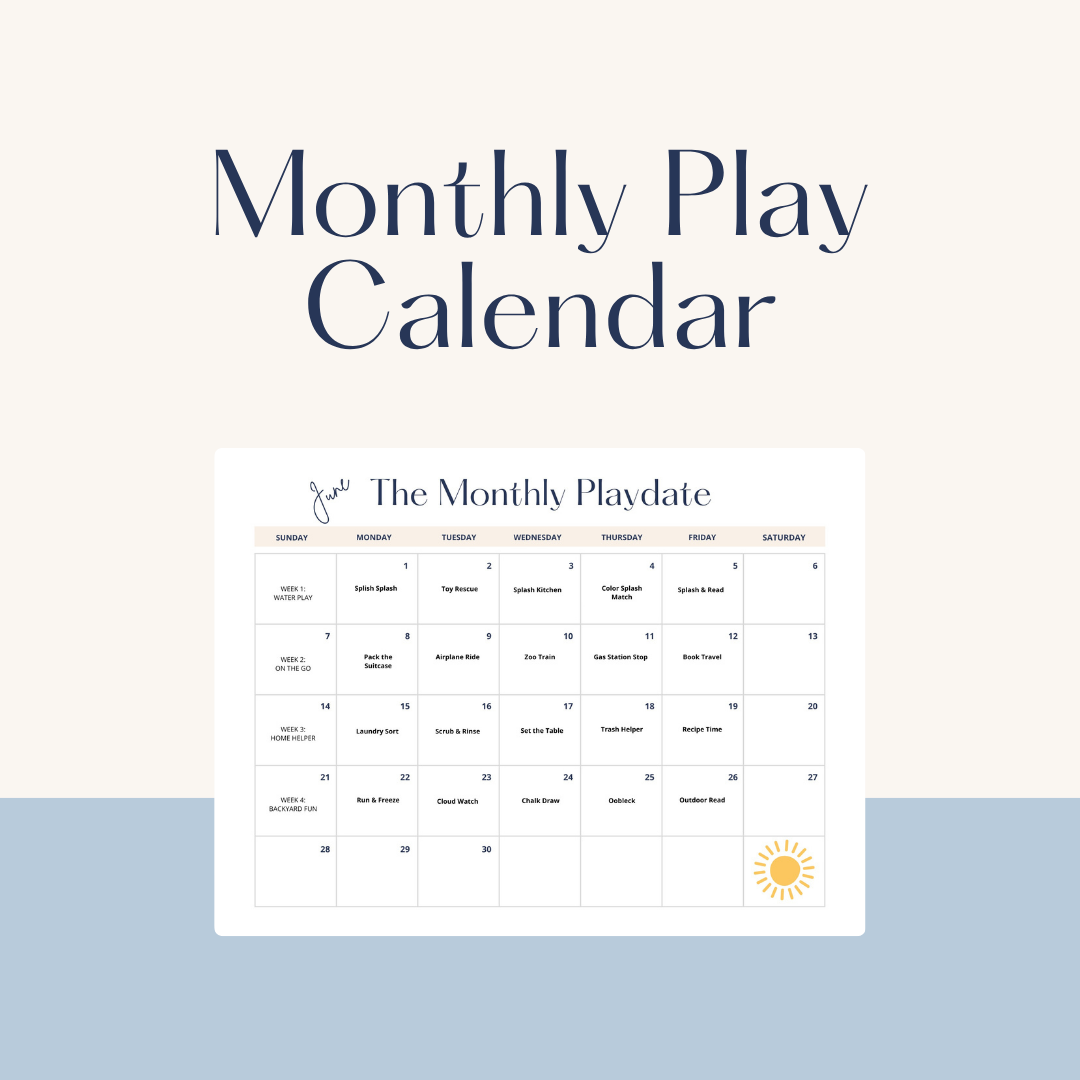 The Monthly Playdate - June