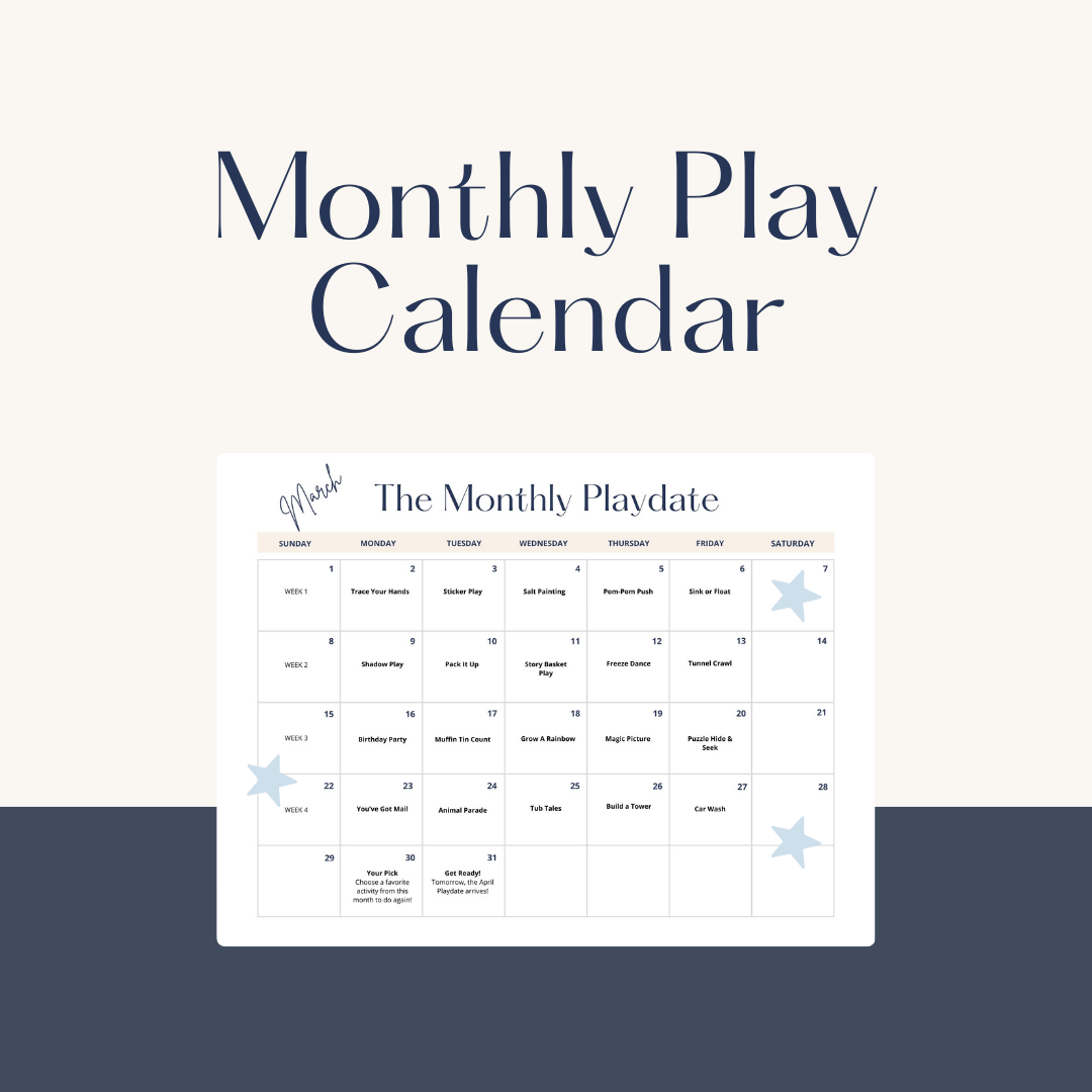 The Monthly Playdate - March