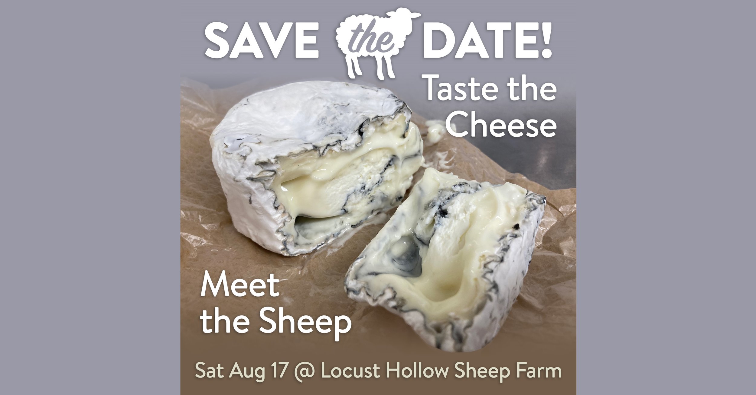 SOLD OUT: ‘Taste the Cheese & Meet the Sheep’ Fundraiser 🧀🐑