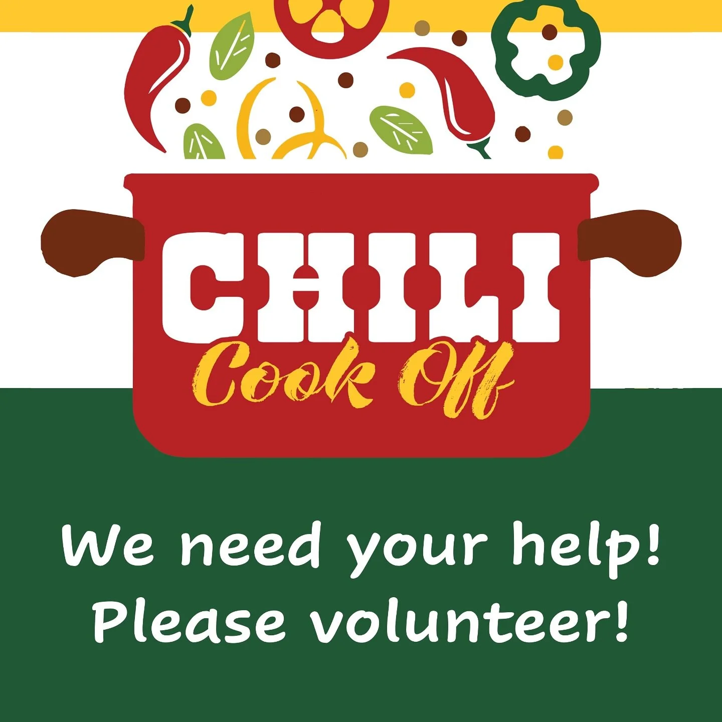 Our biggest fundraiser of the year, our Chili Cook-off, is set for March 7, 2026 &mdash; and we&rsquo;re looking for volunteers like YOU to join the planning team now! 🌶️

We&rsquo;ve got flexible roles to fit every schedule, from one-time tasks to 