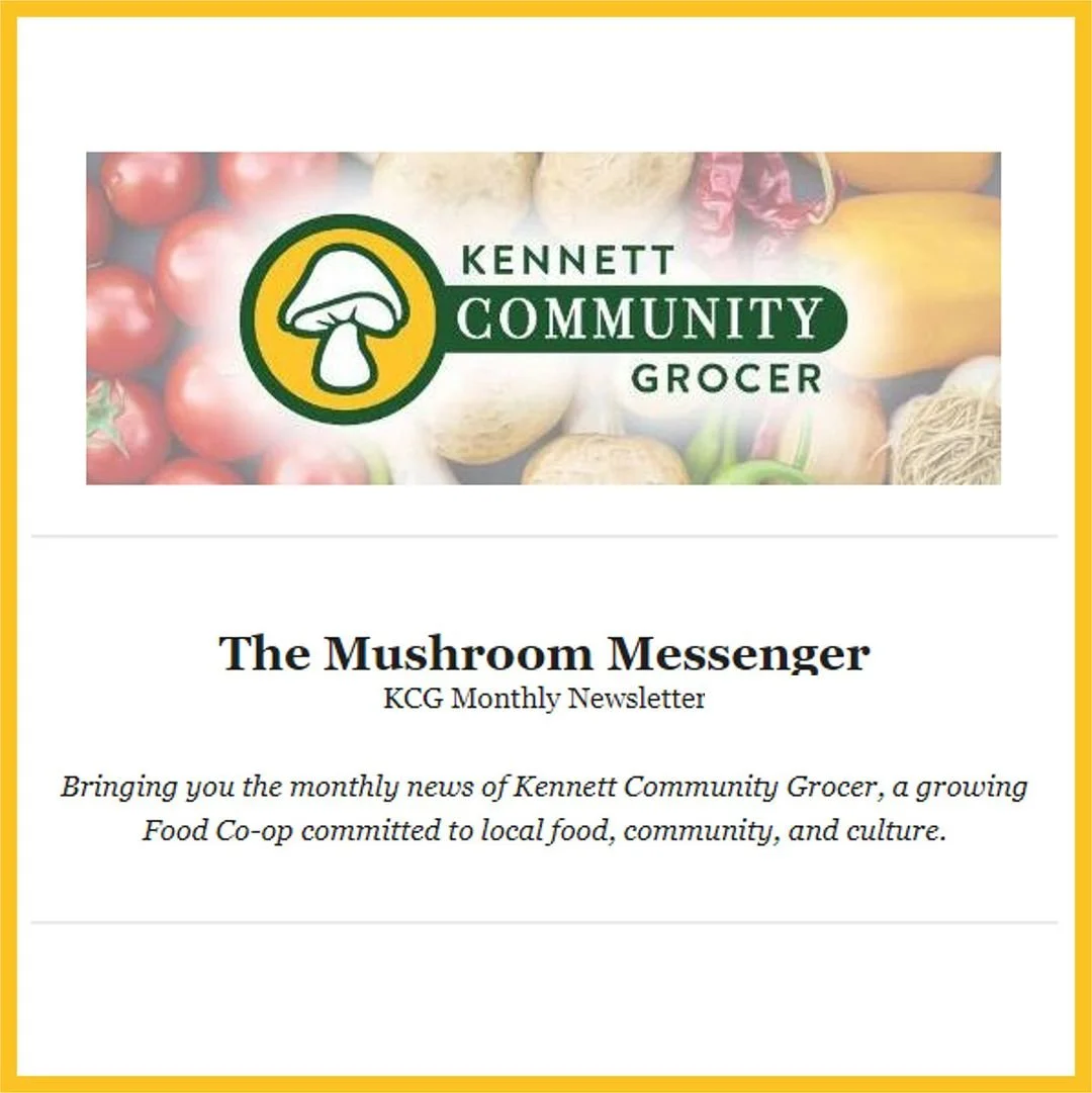 THE OCTOBER NEWSLETTER IS HERE! 📰 In this edition of The Mushroom Messenger:

🔥 Meet the first round of restaurants joining our 2026 Chili Cook-Off
🌱 KCG featured in the Chester County Press Farmer/Producer Night recap
💛 Giving Tuesday is coming 