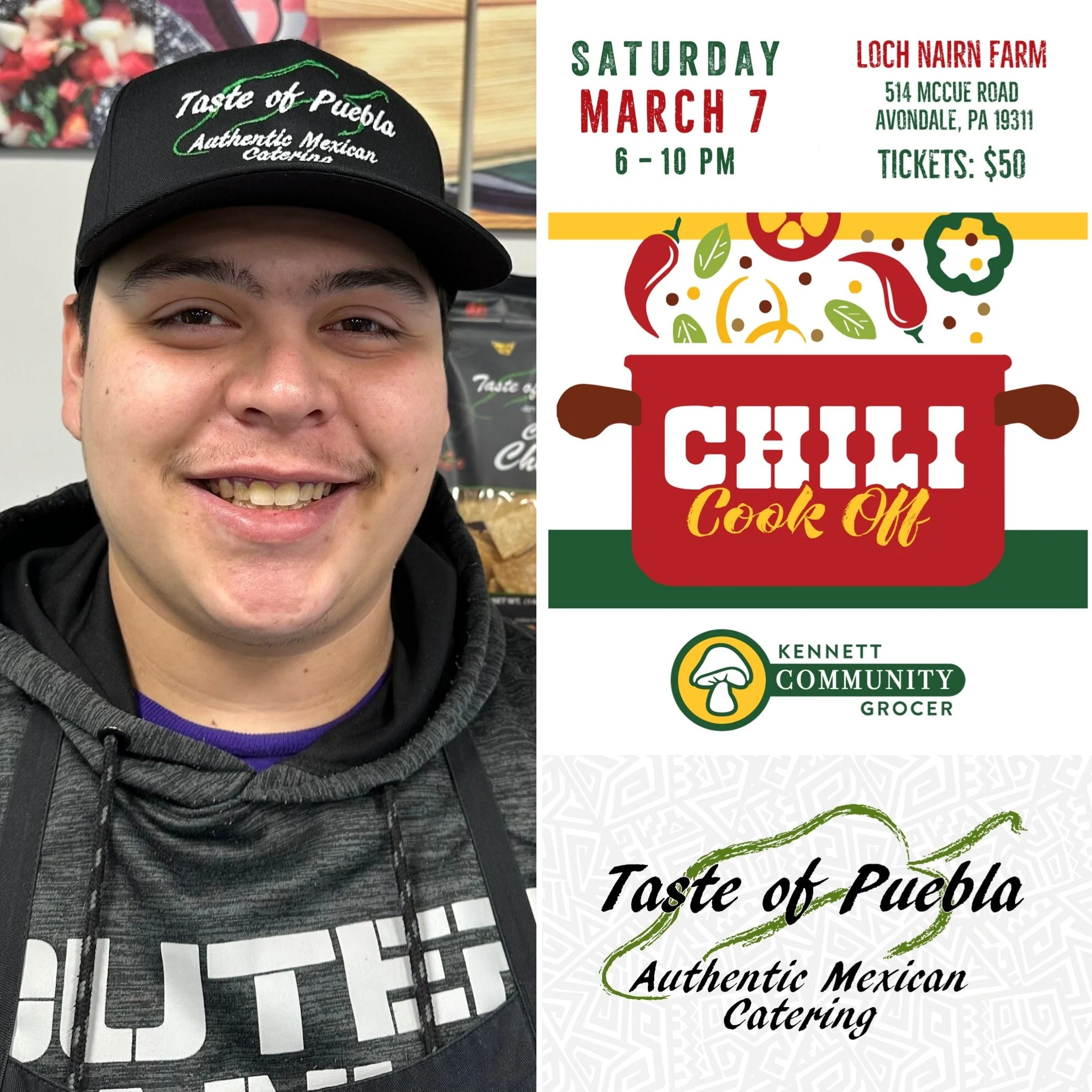 🌶️ Meet one of our Chili Cook-Off contenders! 🌶️

Big flavors. Local talent. One very good cause! In March 2026, some of our communities&lsquo;s favorite chefs will be turning up the heat to support Kennett Community Grocer &mdash; each one competi