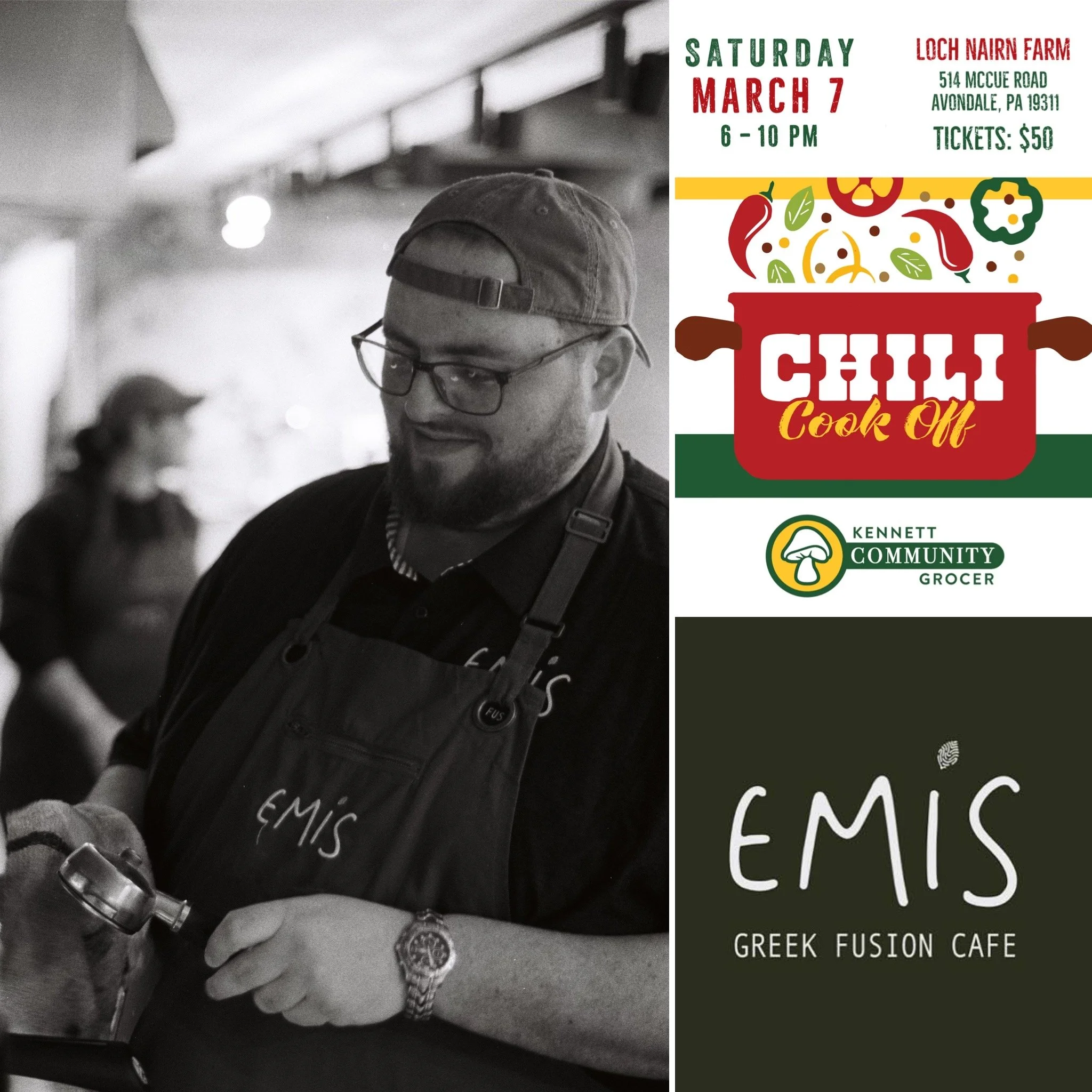 🌶️ Meet one of our SOLD OUT Chili Cook-Off contenders! 🌶️

Big flavors. Local talent. One very good cause! In March 2026, some of our communities&lsquo;s favorite chefs will be turning up the heat to support Kennett Community Grocer &mdash; each on