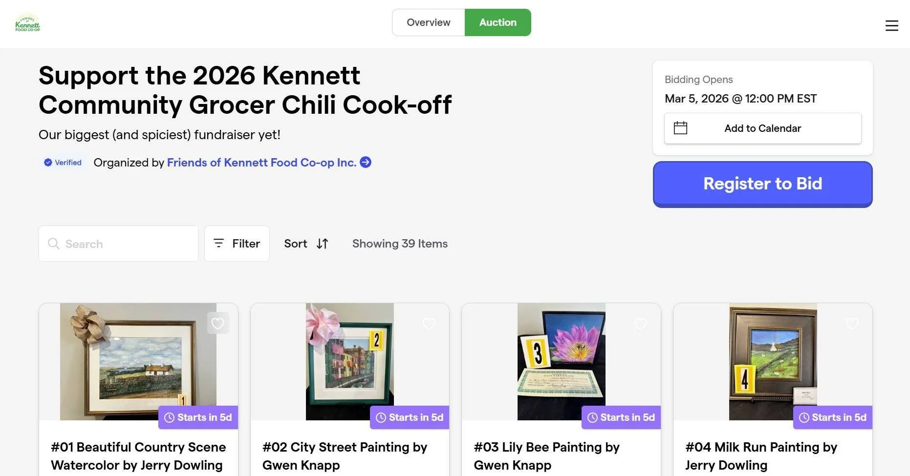 The countdown is officially on! In just seven days, the heat will be rising at Loch Nairn Farm for the 2nd Annual Kennett Community Grocer Chili Cook-Off. 🌶️

While we are officially sold out and no tickets will be sold at the door, folks who missed