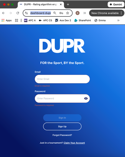 Flex Leagues - DUPR — Ace Pickleball Club