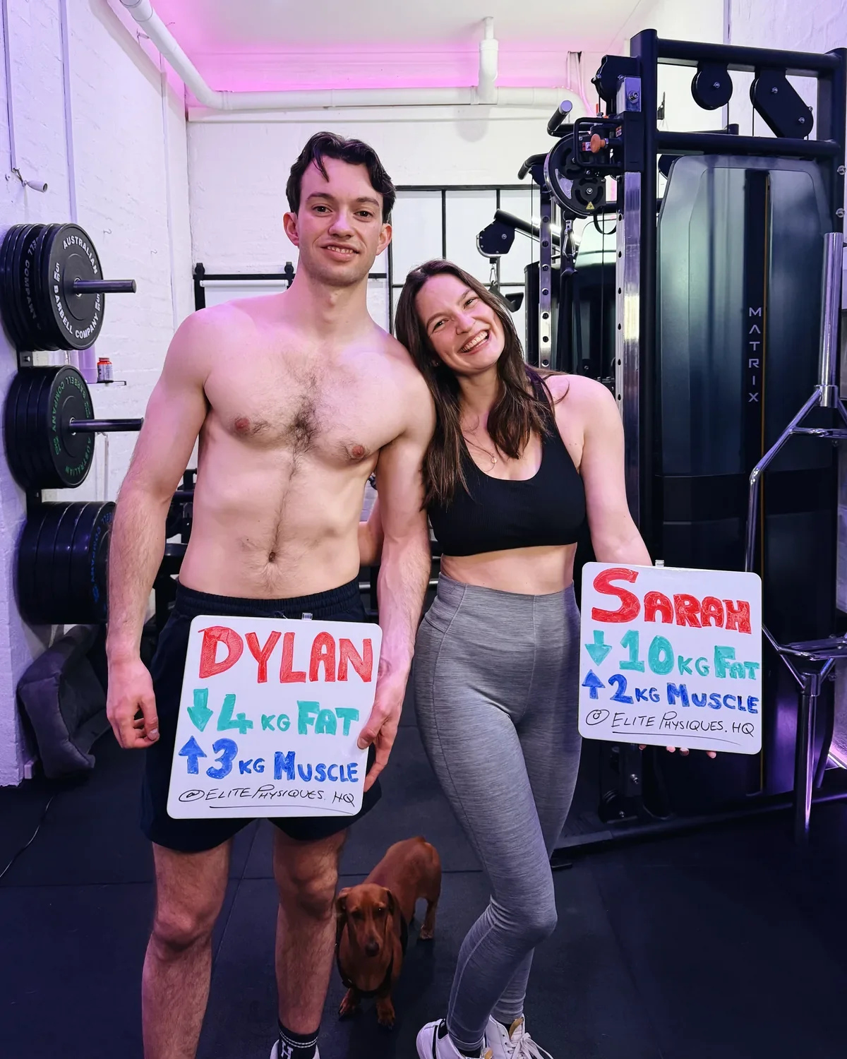 Dylan and Sarah's Couples Body Transformation