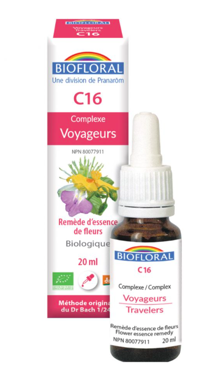 C16 - Voyageurs - Biofloral - 20ml — www.ikigaisante.com