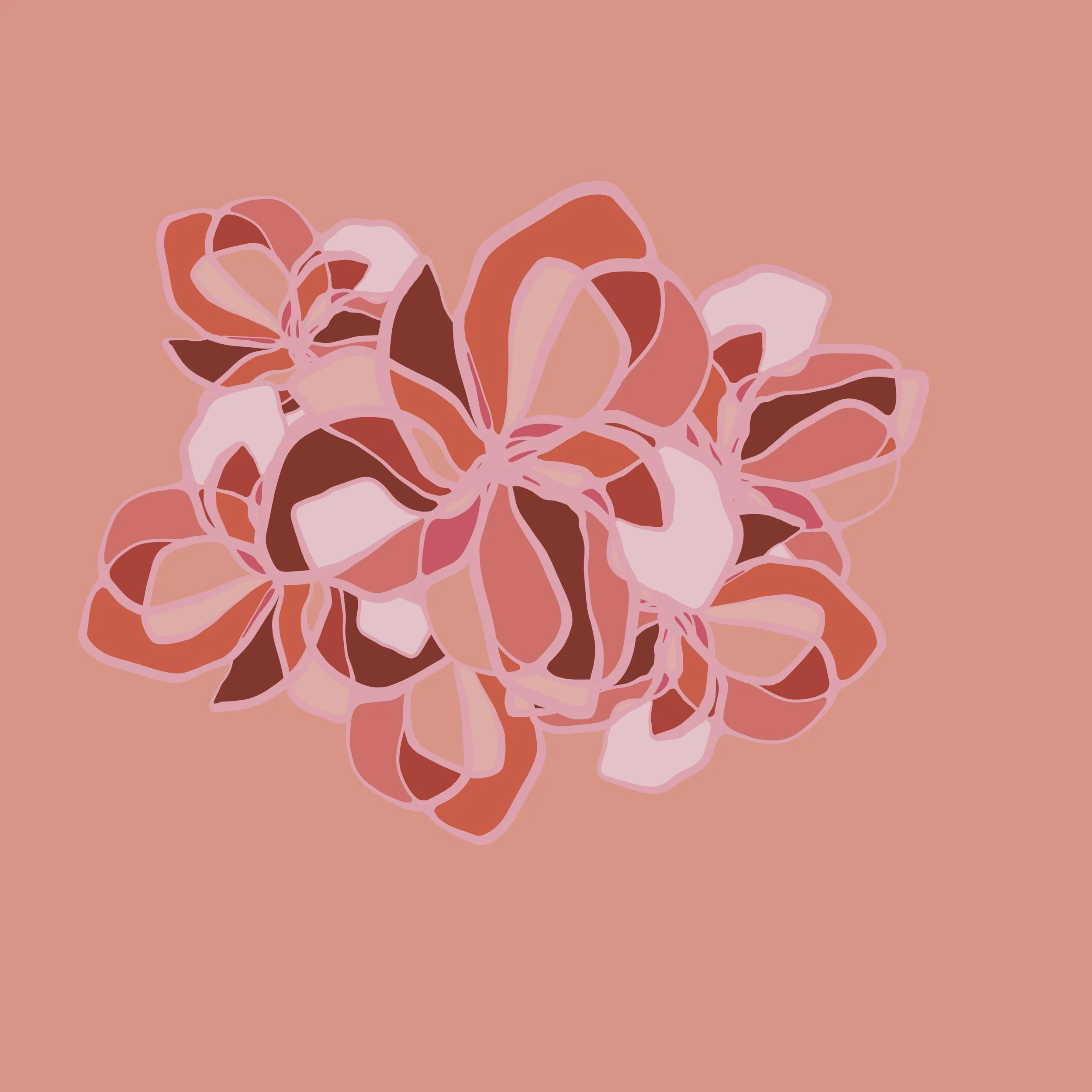 Peach Flower

A warm peachy abstract floral.